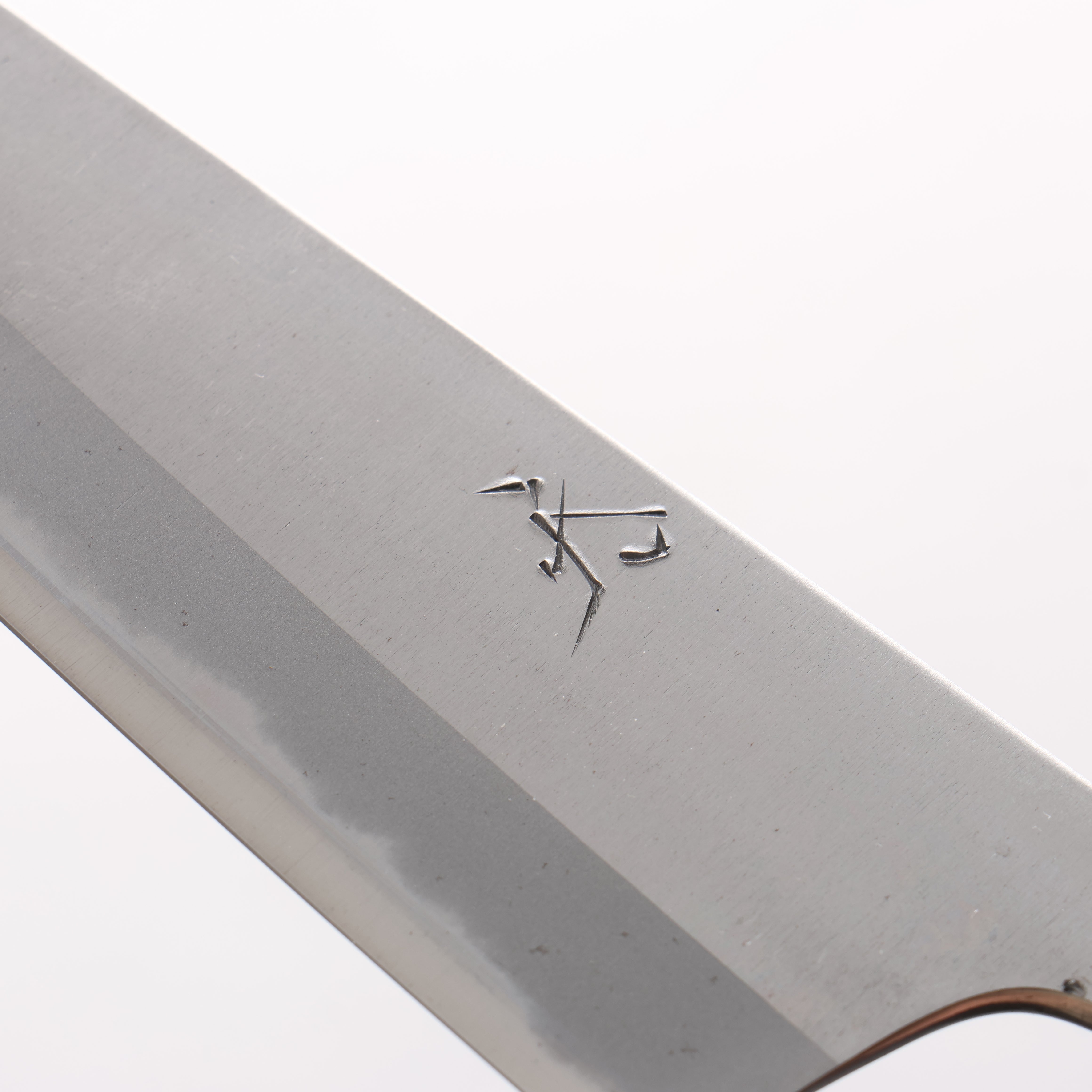 Daisuke Nishida White Steel No.1 Migaki Petty-Utility 130mm Walnut Handle - Seisuke Knife