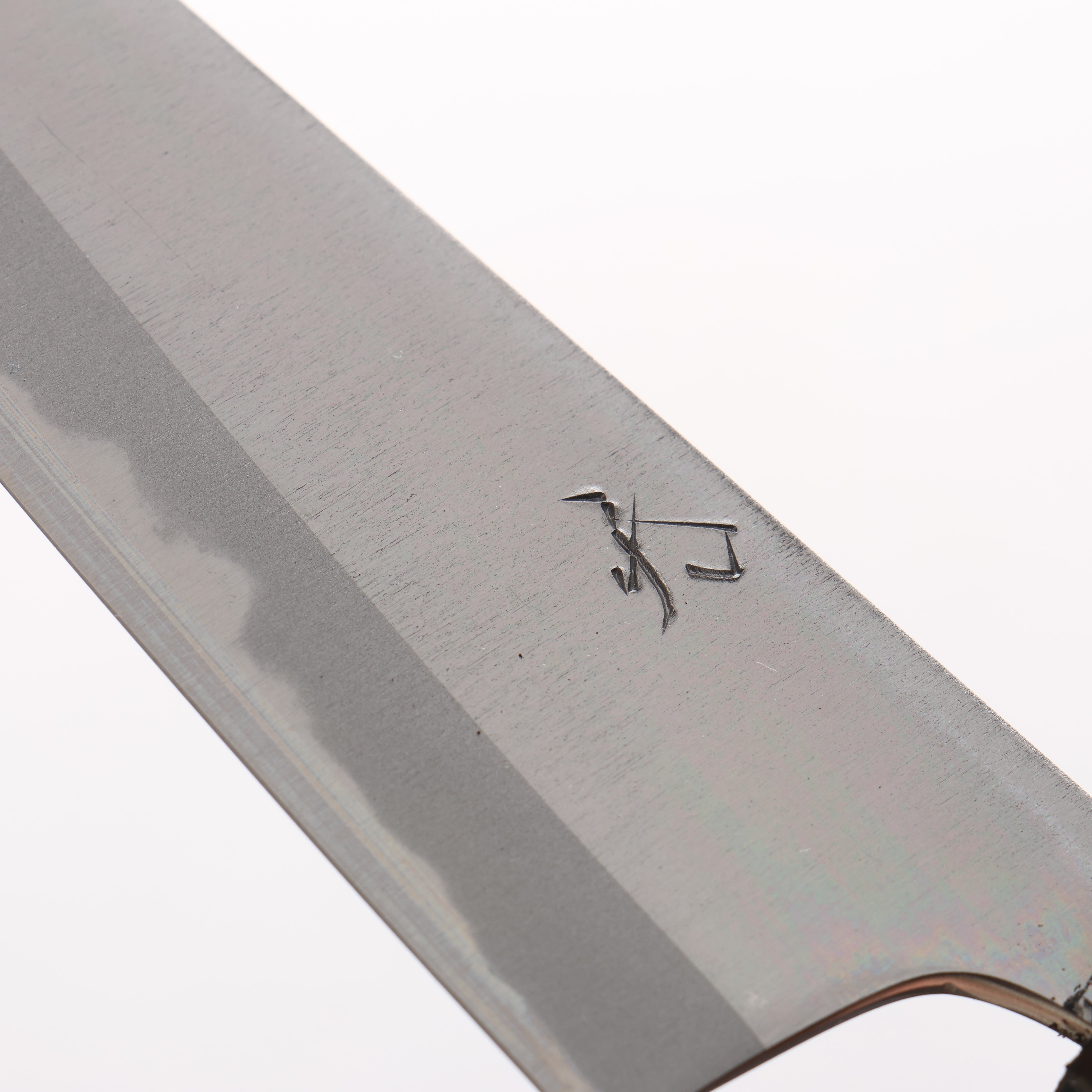 Daisuke Nishida White Steel No.1 Migaki Petty-Utility 100mm Walnut Handle - Seisuke Knife