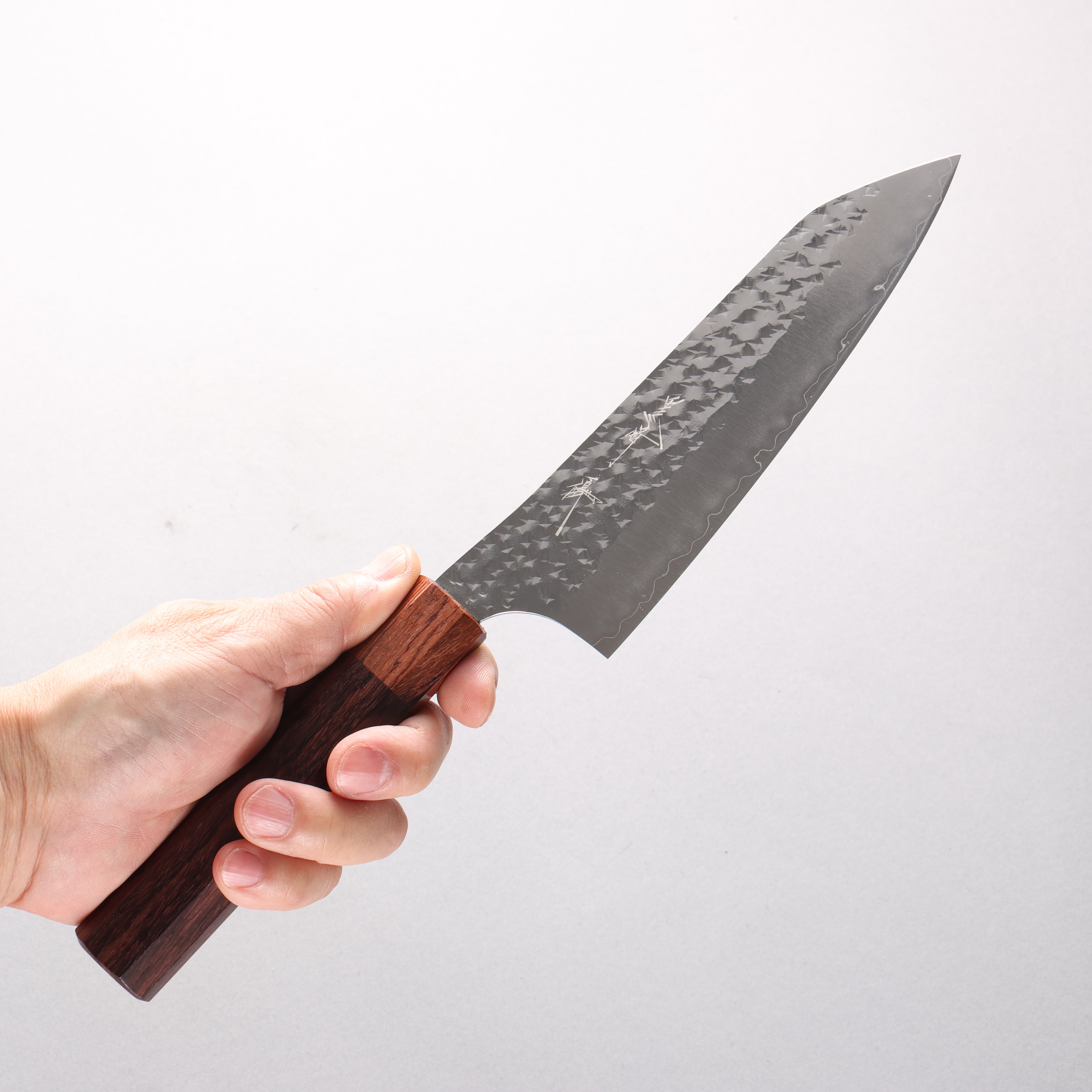 Yu Kurosaki Senko Ei SG2 Hammered Bunka 170mm Honduras Handle