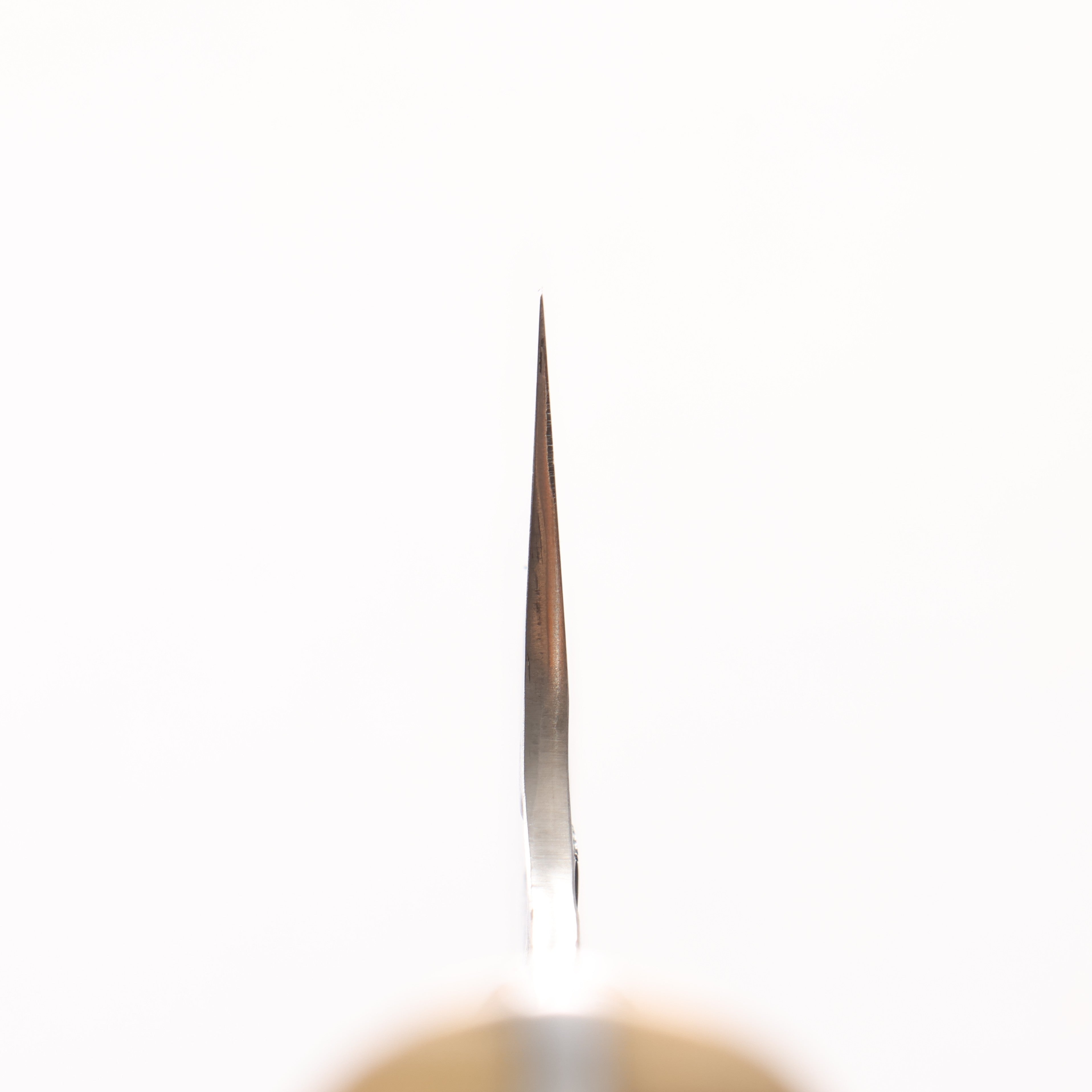 Takeshi Saji VG10 Hammered Damascus Cross Nakiri 165mm Kumiko (Wood Mosaic) Handle - Seisuke Knife