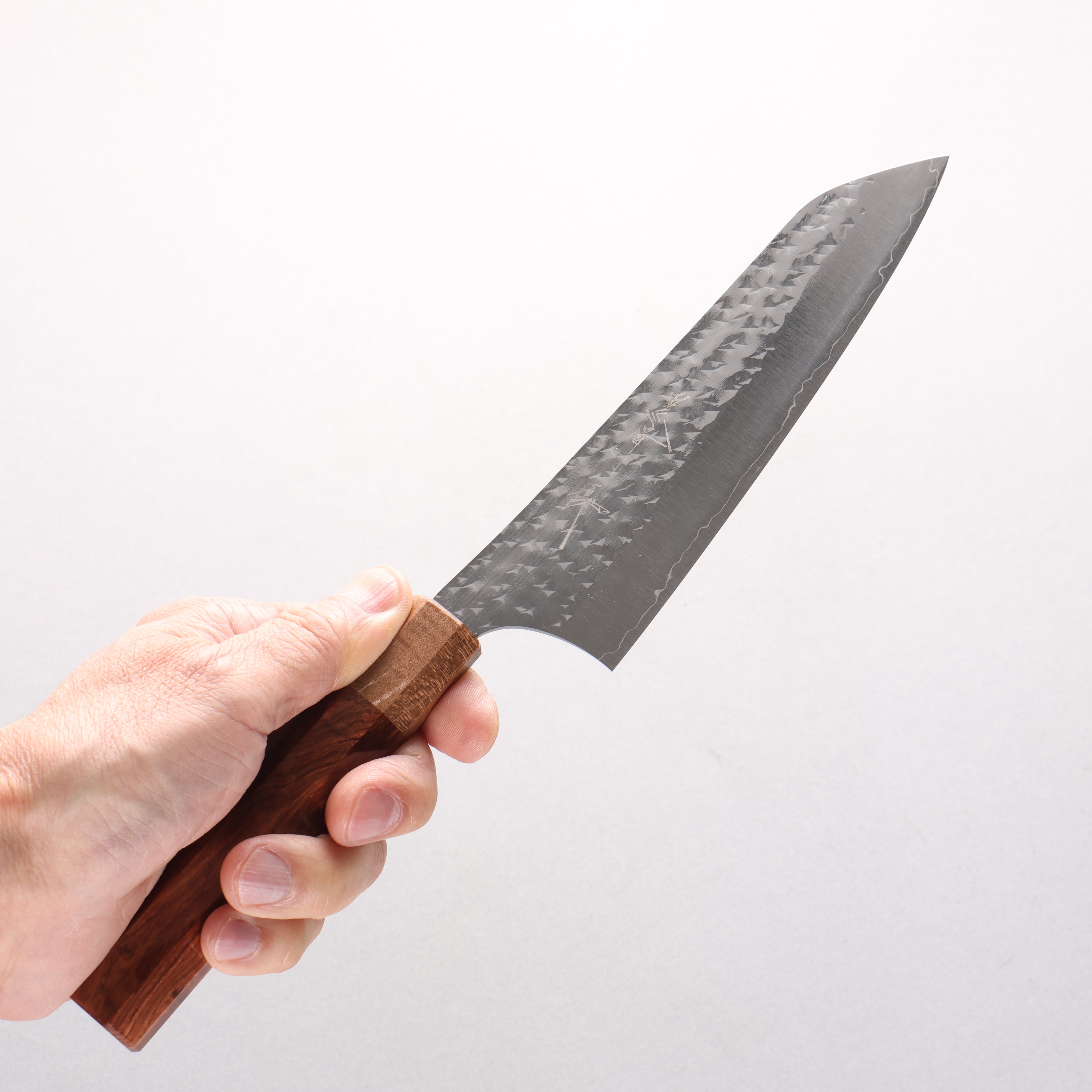 Yu Kurosaki Senko Ei SG2 Hammered Small Bunka 150mm Rosewood (ferrule: Maple) Handle Txispa - Seisuke Knife