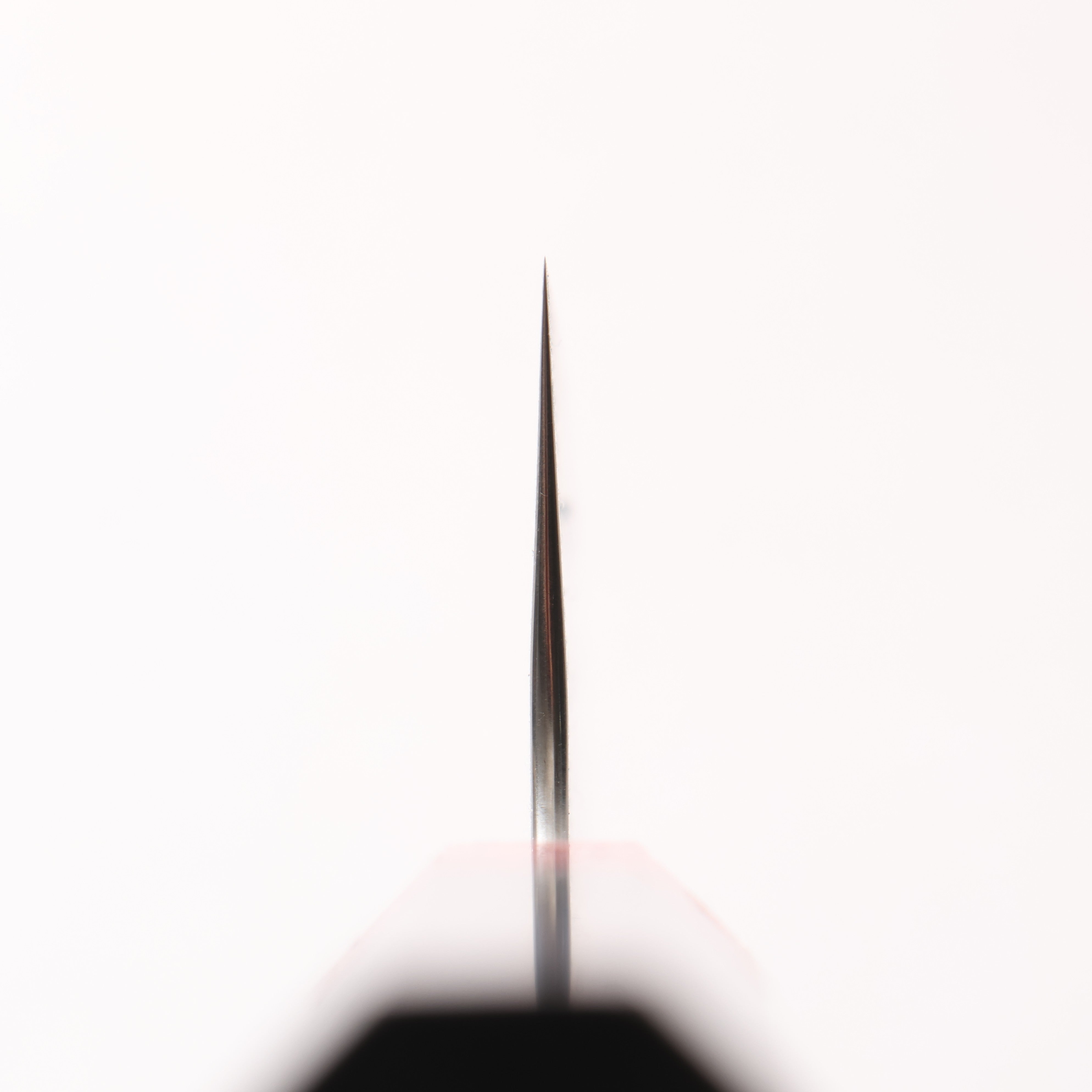 Yoshimi Kato VG10 Black Damascus Santoku 170mm Ebony (ferrule: Red Resin) Handle - Seisuke Knife