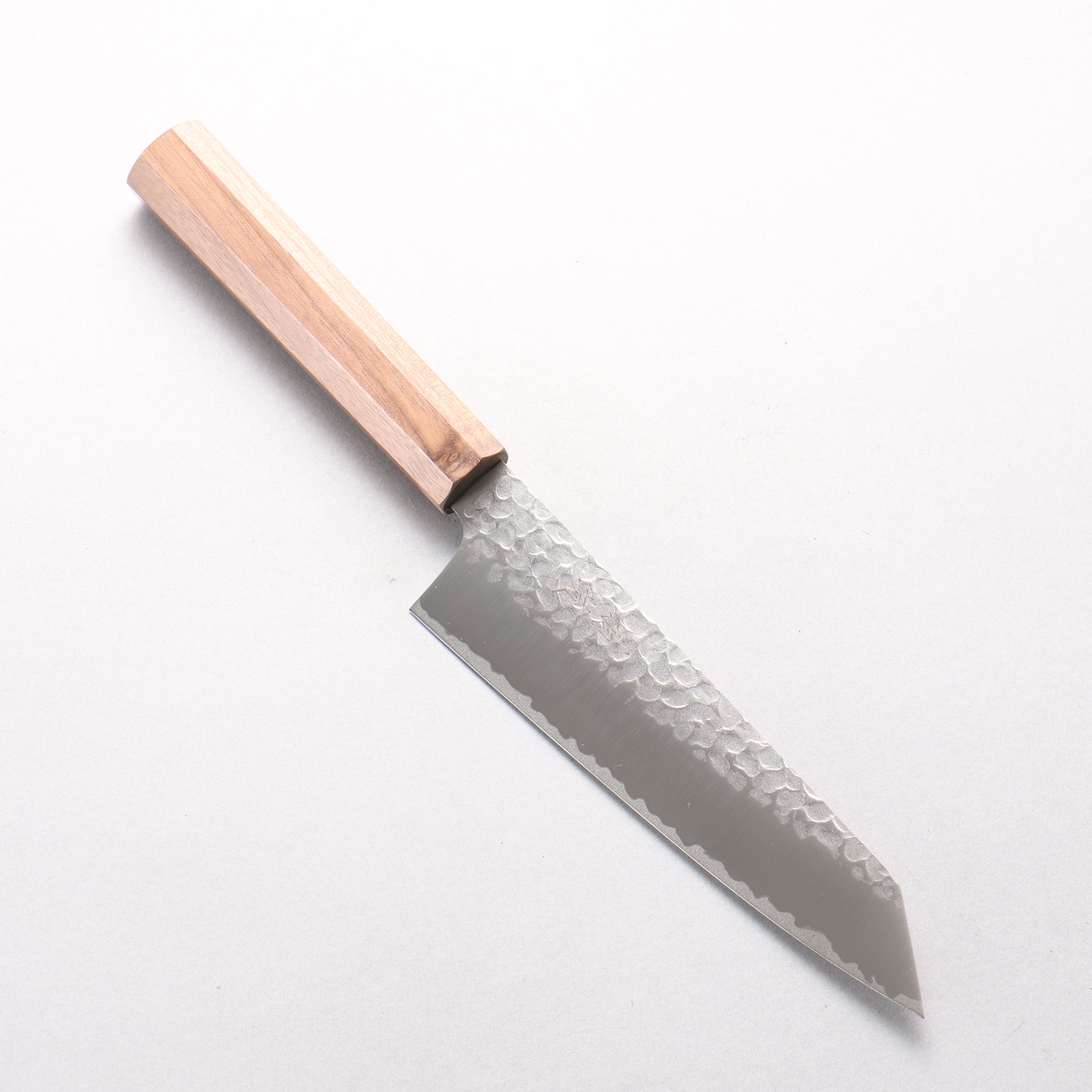 Oul VG10 Hammered Kiritsuke Santoku 165mm Walnut Handle - Seisuke Knife