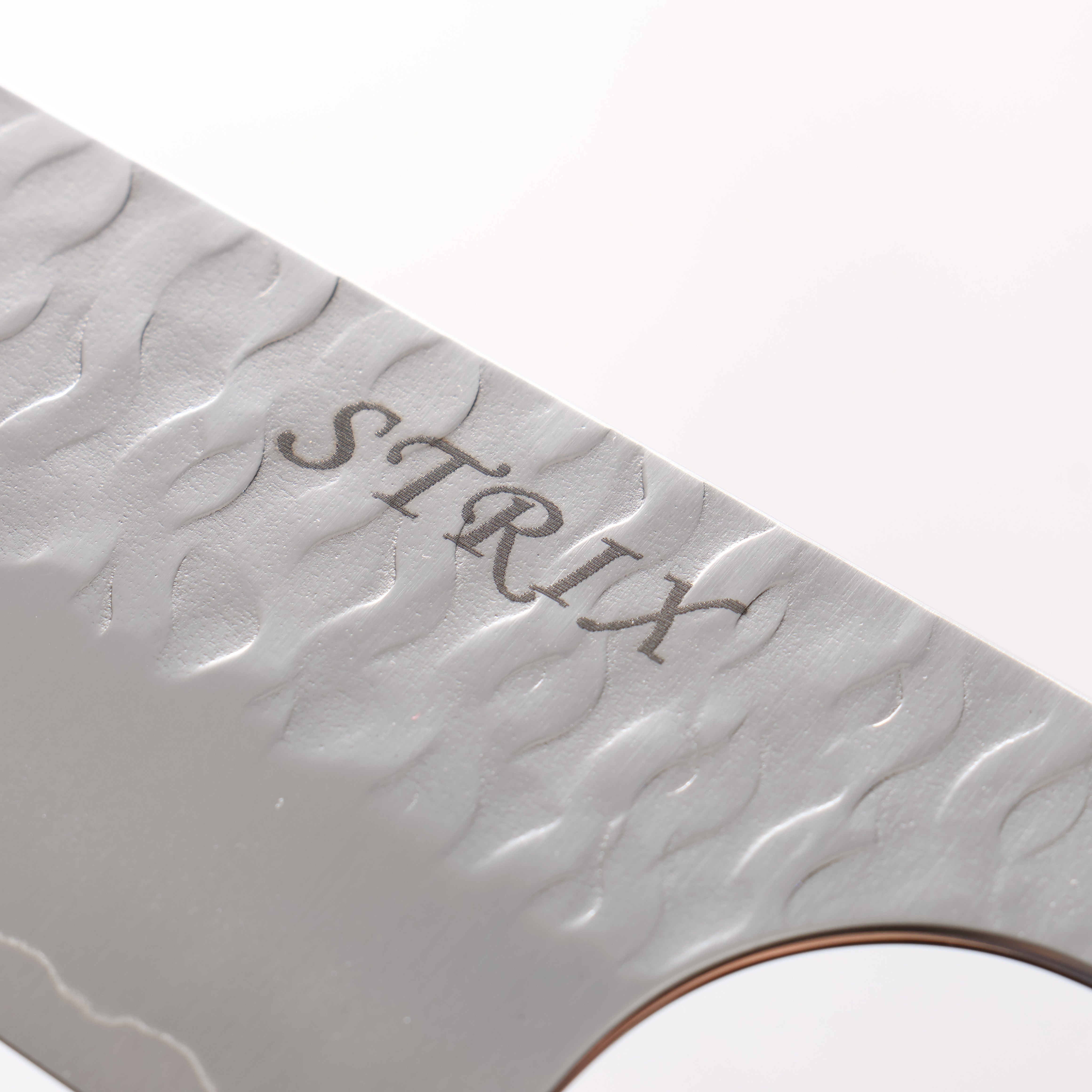 Yoshimi Kato Nami SPG STRIX Hammered Bunka 170mm Cocobolo (ferrule: White Water Buffalo Horn) Handle