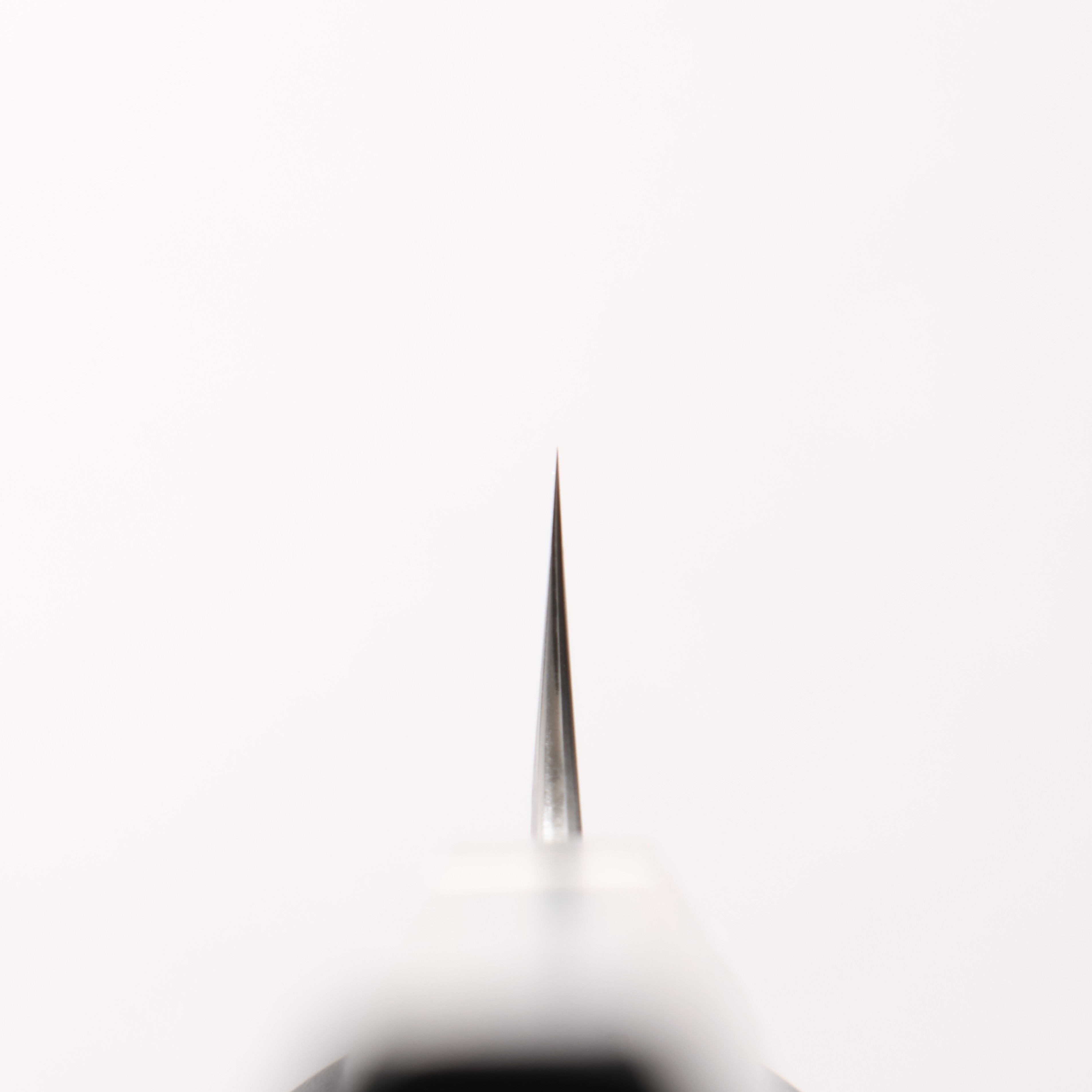 Yoshimi Kato Minamo SG2 Hammered Kiritsuke Petty-Utility 120mm Gray Stabilized Wood (White Ring) Handle