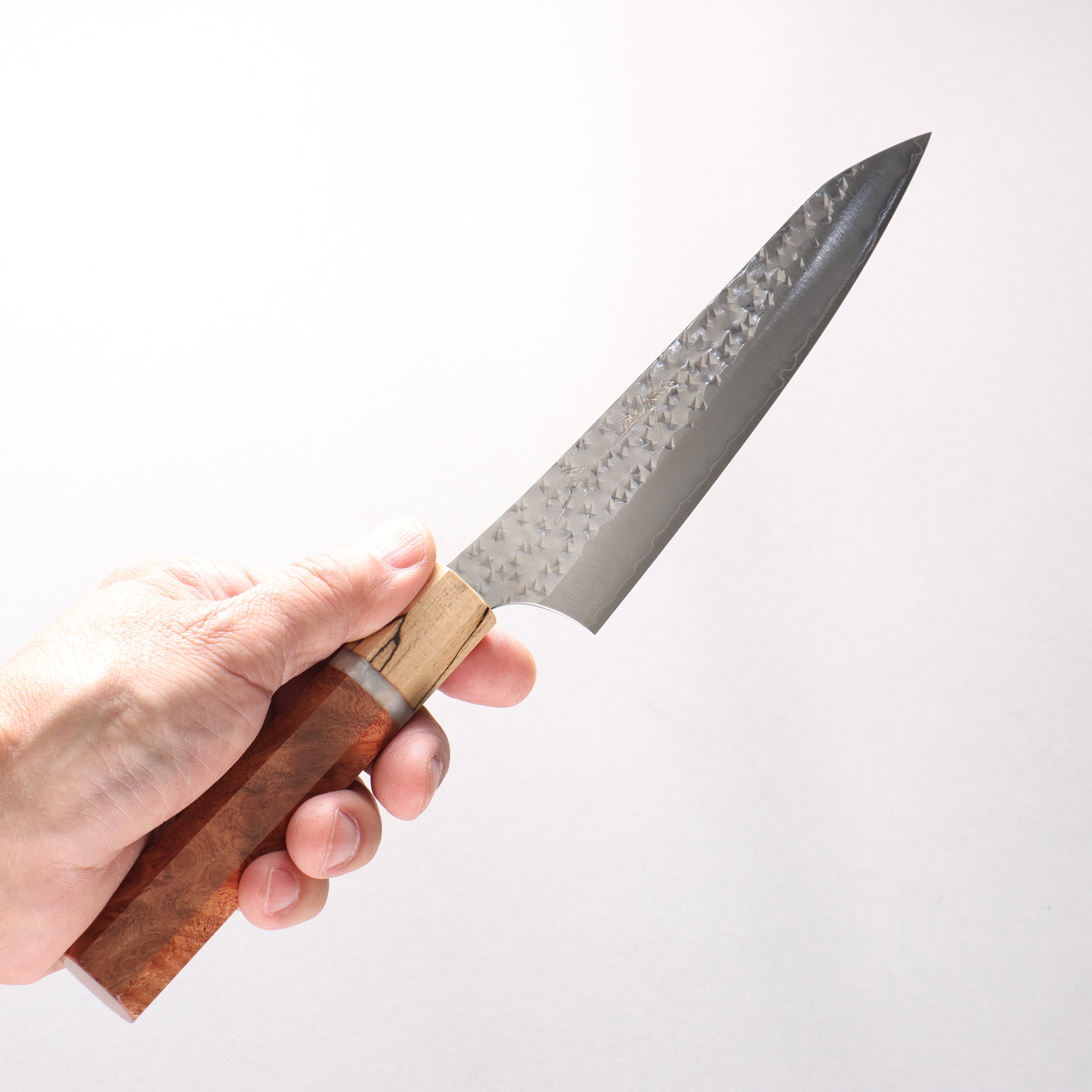 Yu Kurosaki Senko Ei SG2 Hammered Petty-Utility 150mm Chinese Quince (Ferrule: Maple) Handle