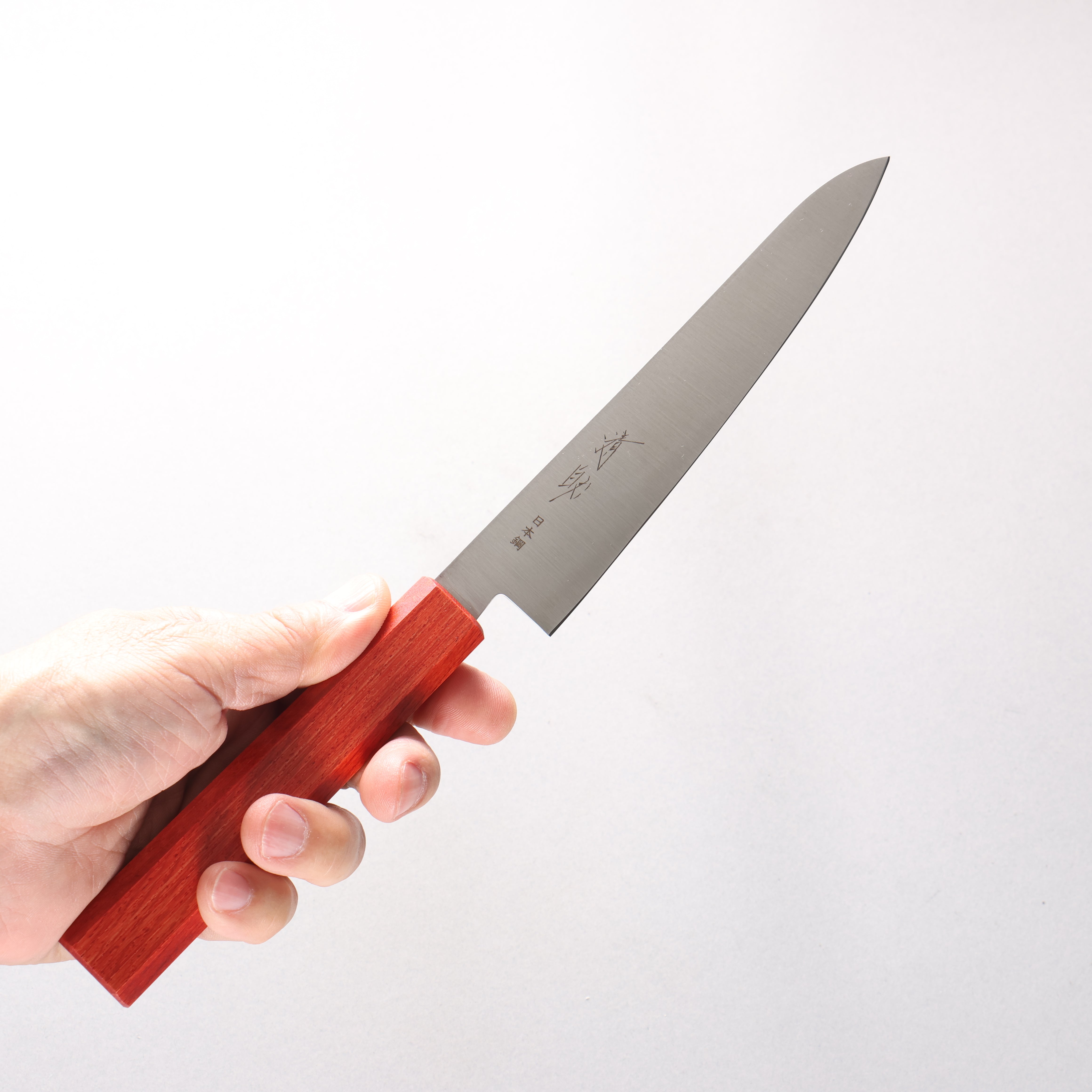 Seisuke SK-4 Petty-Utility 150mm Wood (Smokey Red) Handle