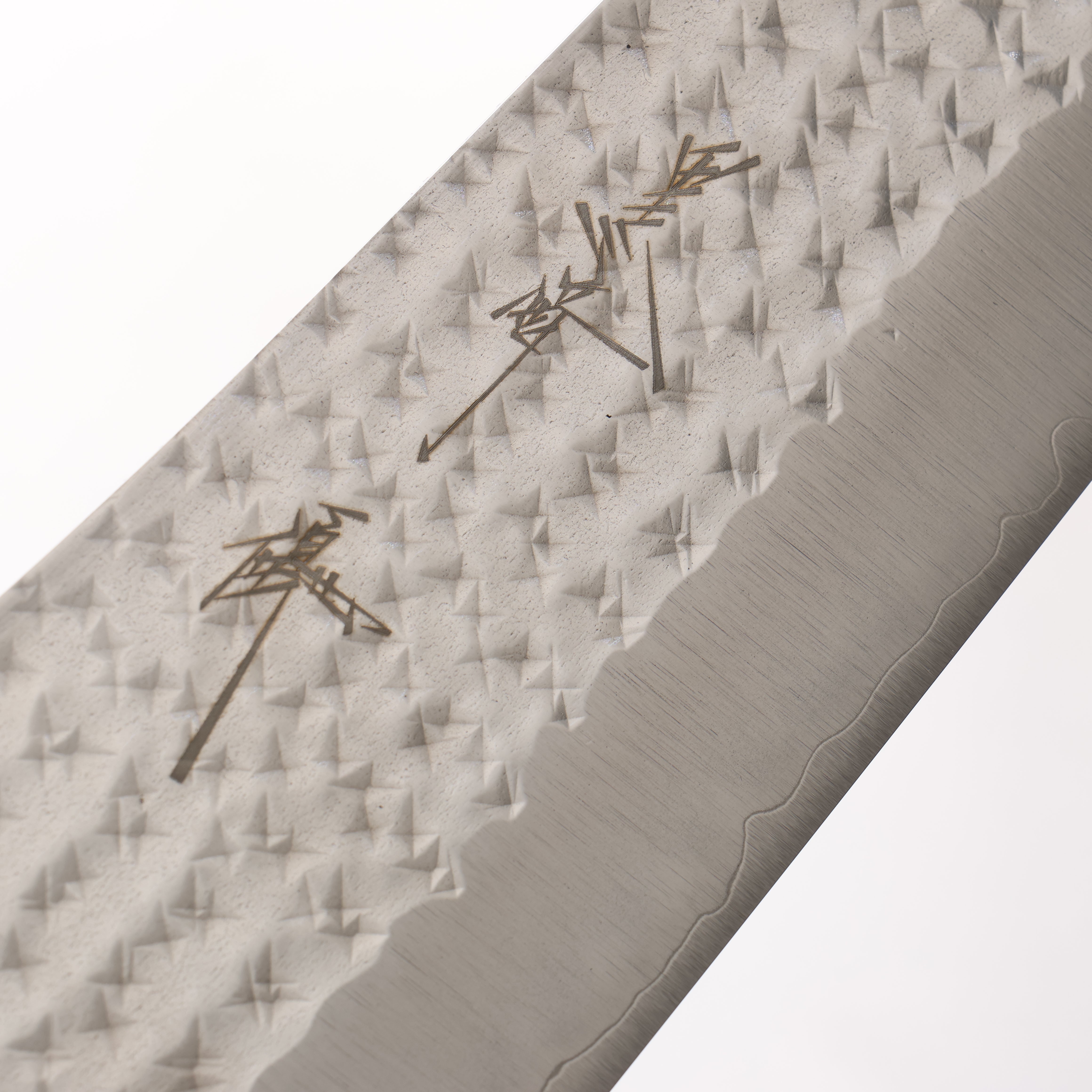 Yu Kurosaki Senko Ei SG2 Hammered Gyuto 240mm Olive tree (ferrule: Water Buffalo Horn) Handle