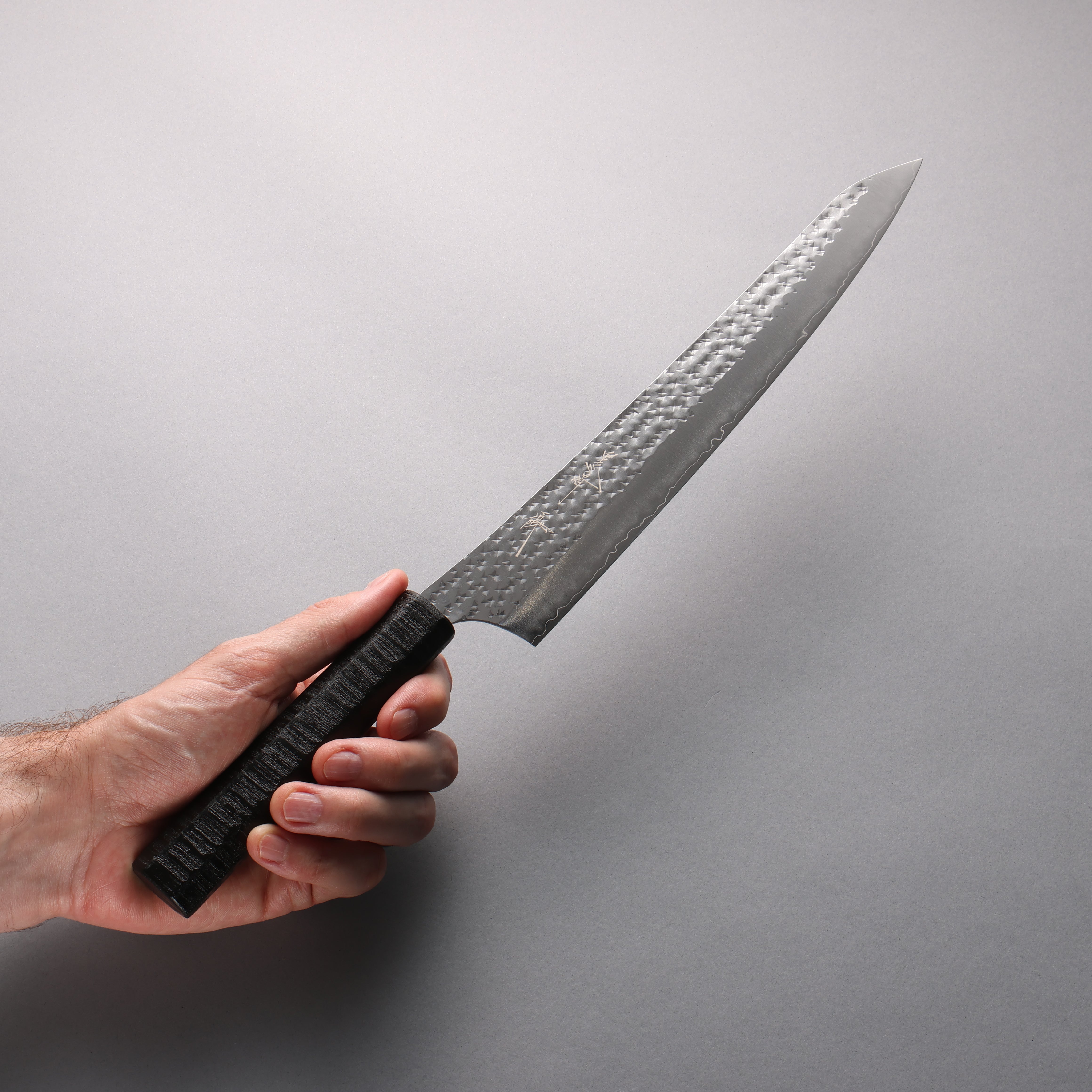 Yu Kurosaki Senko Ei SG2 Hammered Sujihiki 270mm Sanshin Handle