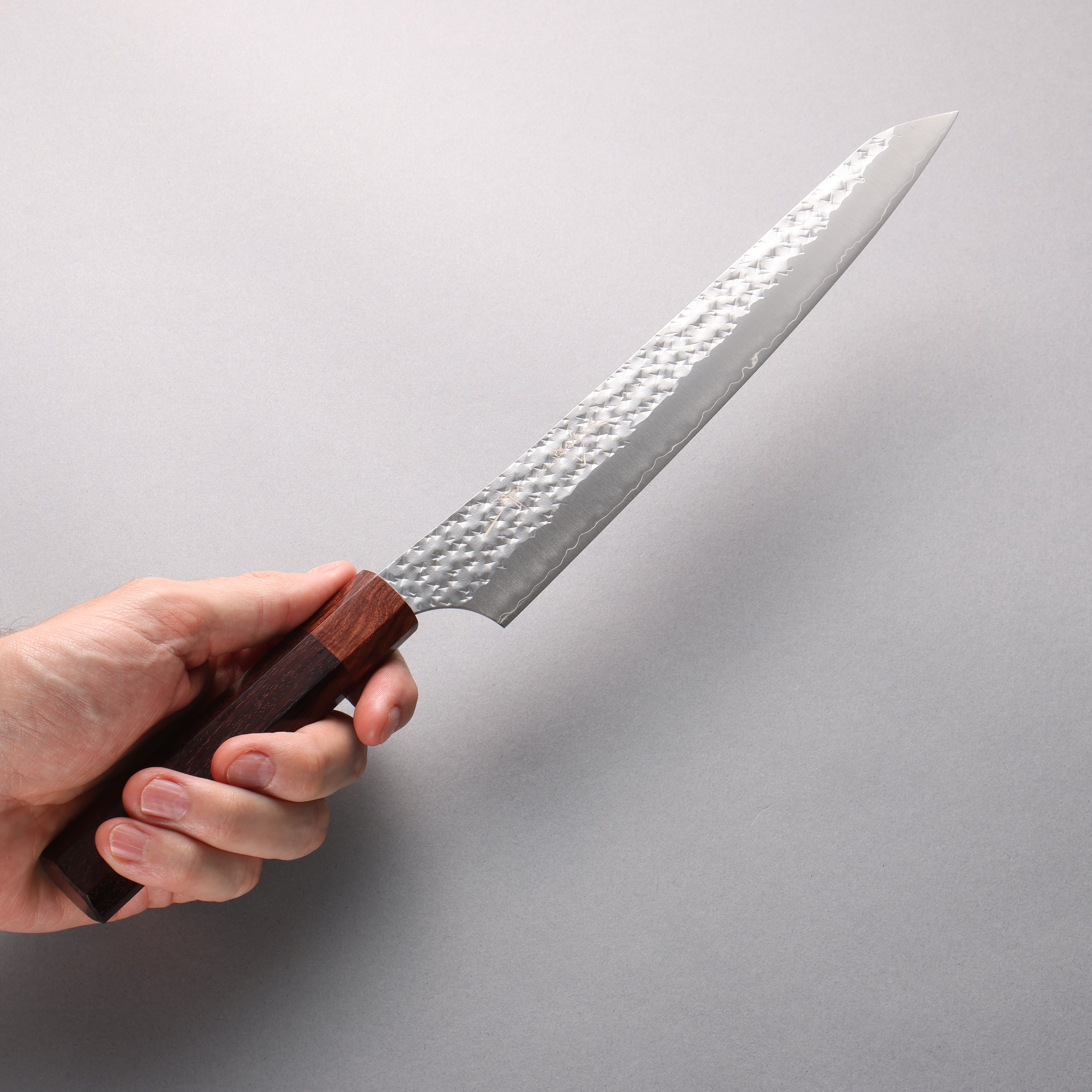 Yu Kurosaki Senko Ei SG2 Hammered Sujihiki 240mm Honduras Handle