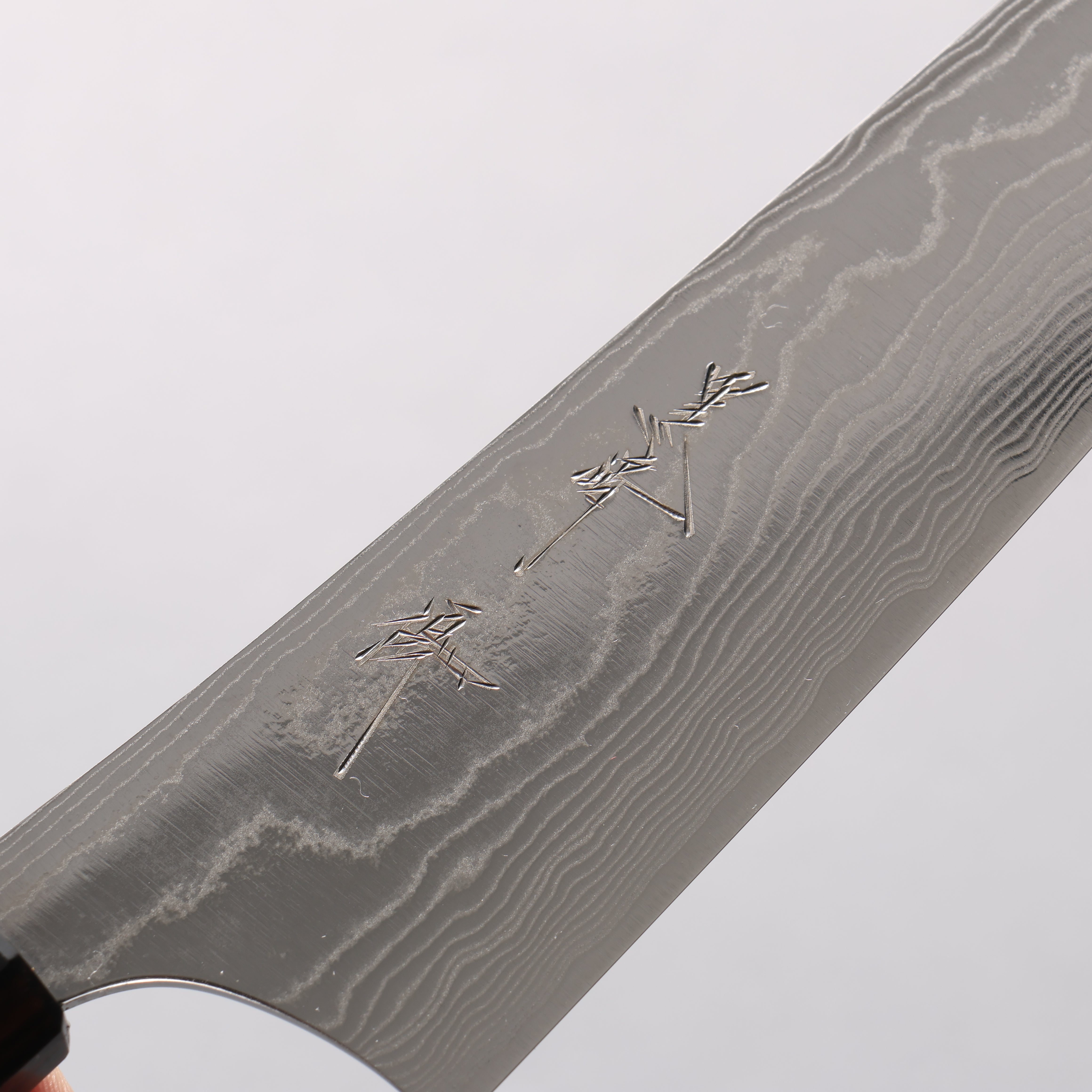 Yu Kurosaki Suiun SG2 Damascus Small Bunka 150mm Ebony and Clear Resin Handle