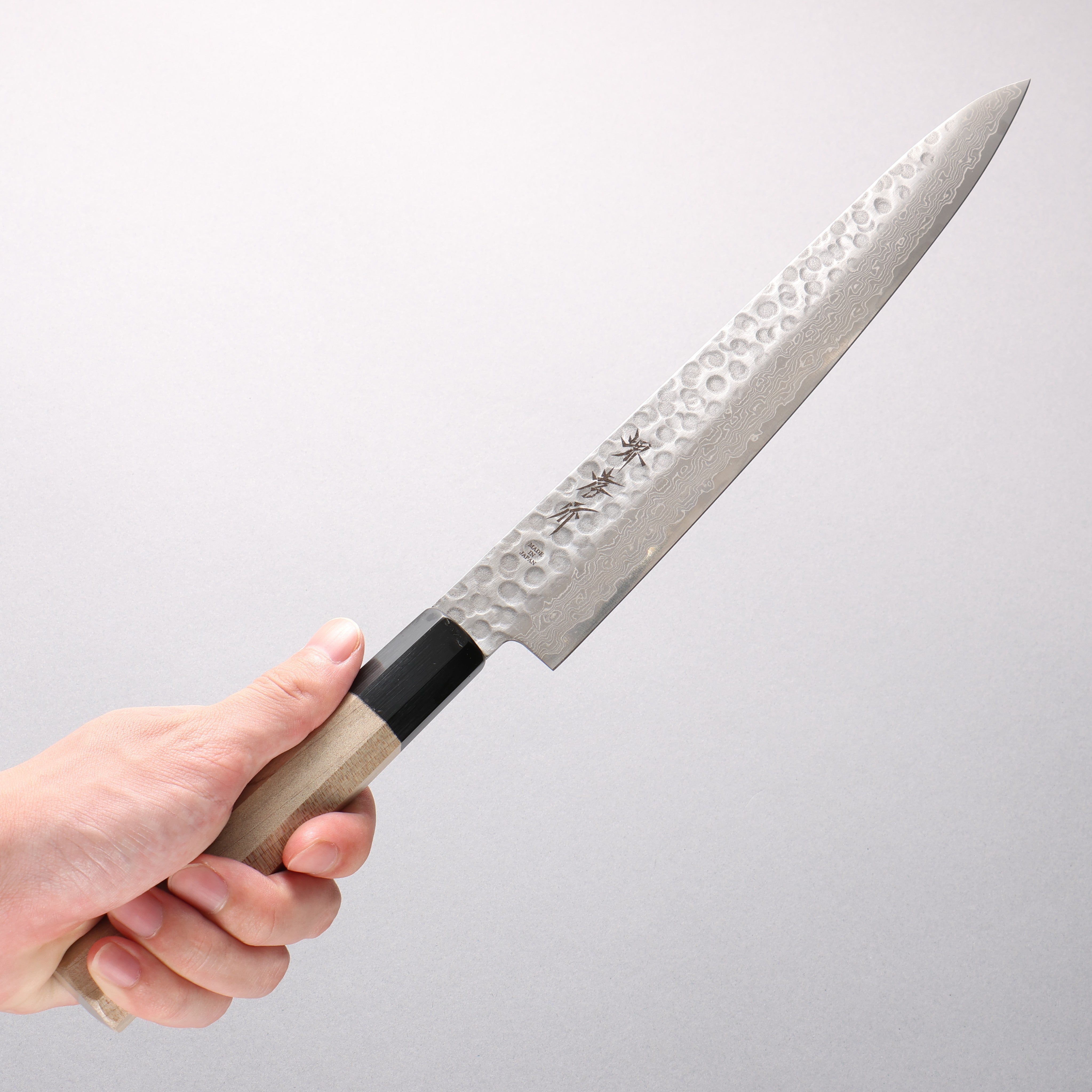 Sakai Takayuki 45 Layer Damascus AUS10 Stain Resistant Steel Sujihiki Sushi Japanese Chef Knife 240mm - Seisuke Knife