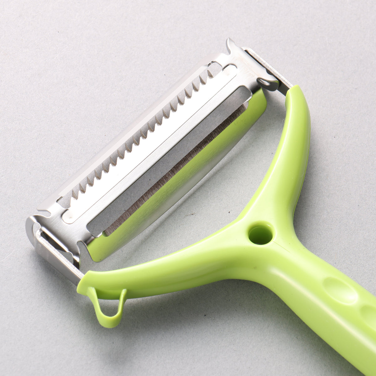 Slice & Julienne Stainless Steel Peeler TG-2016 106x164x25mm - Seisuke Knife