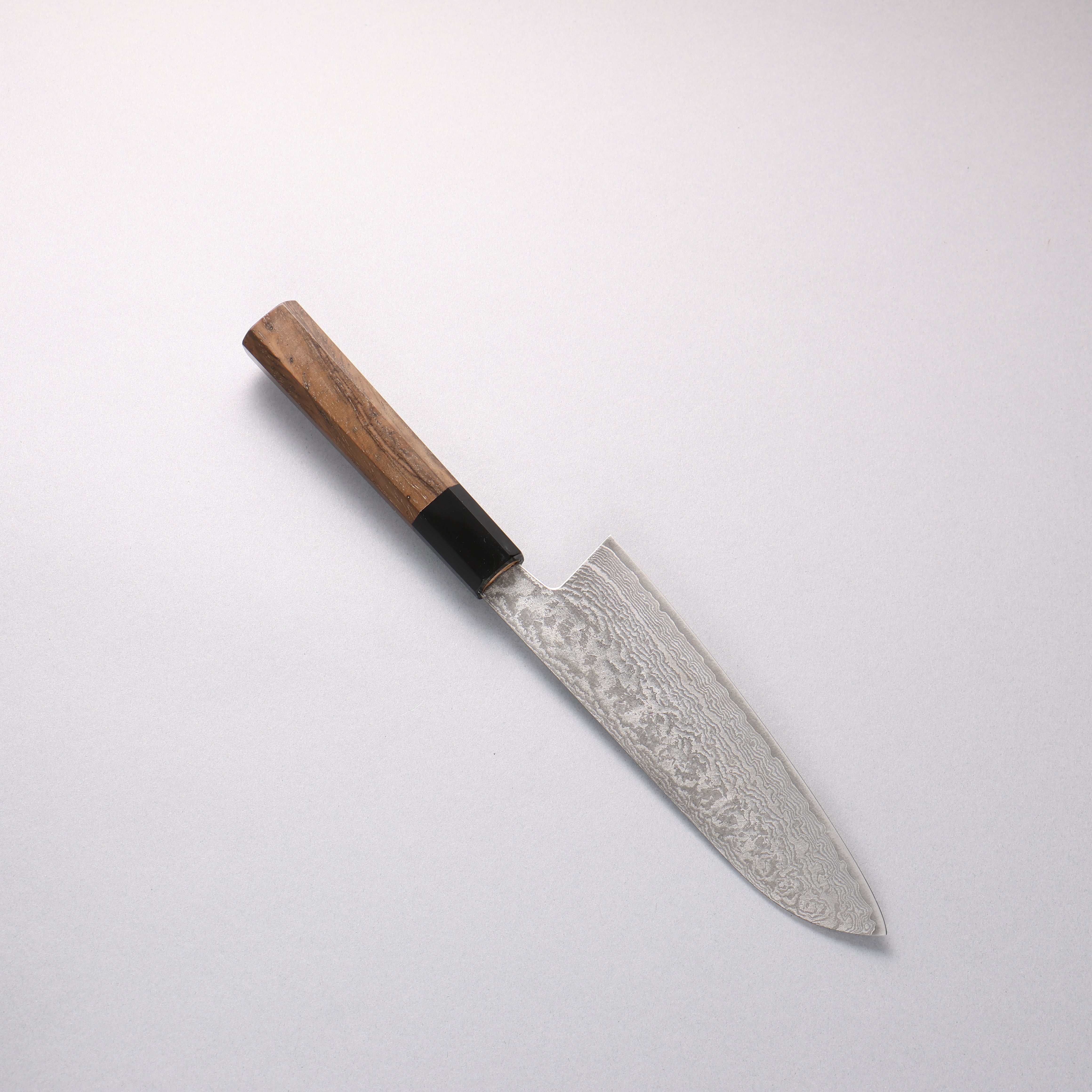 Shigeki Tanaka Nagisa VG10 Damascus Santoku 165mm Walnut Handle