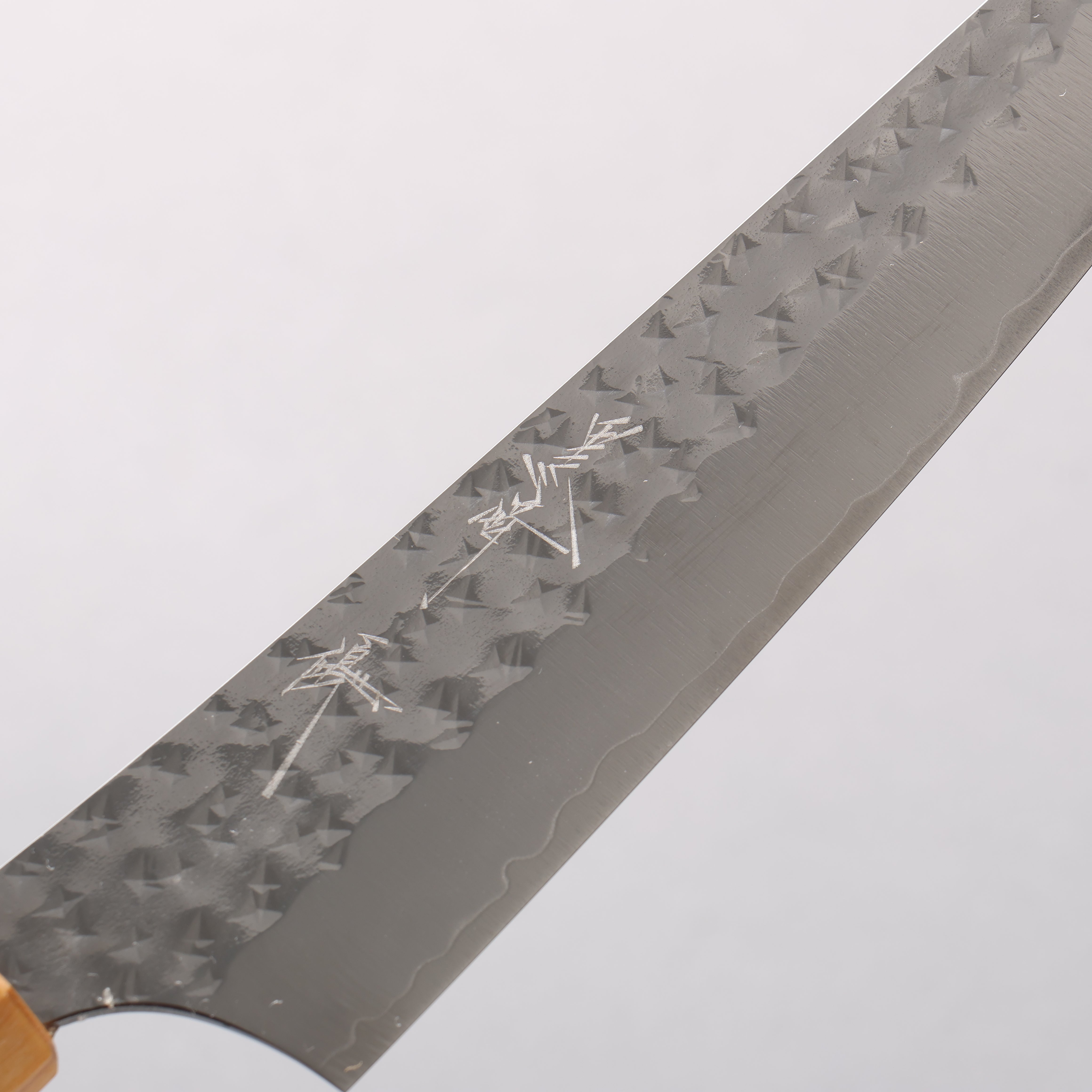 Yu Kurosaki Senko Ei SG2 Hammered Petty-Utility 150mm Olive Tree(Turquoise Ring) Handle - Seisuke Knife