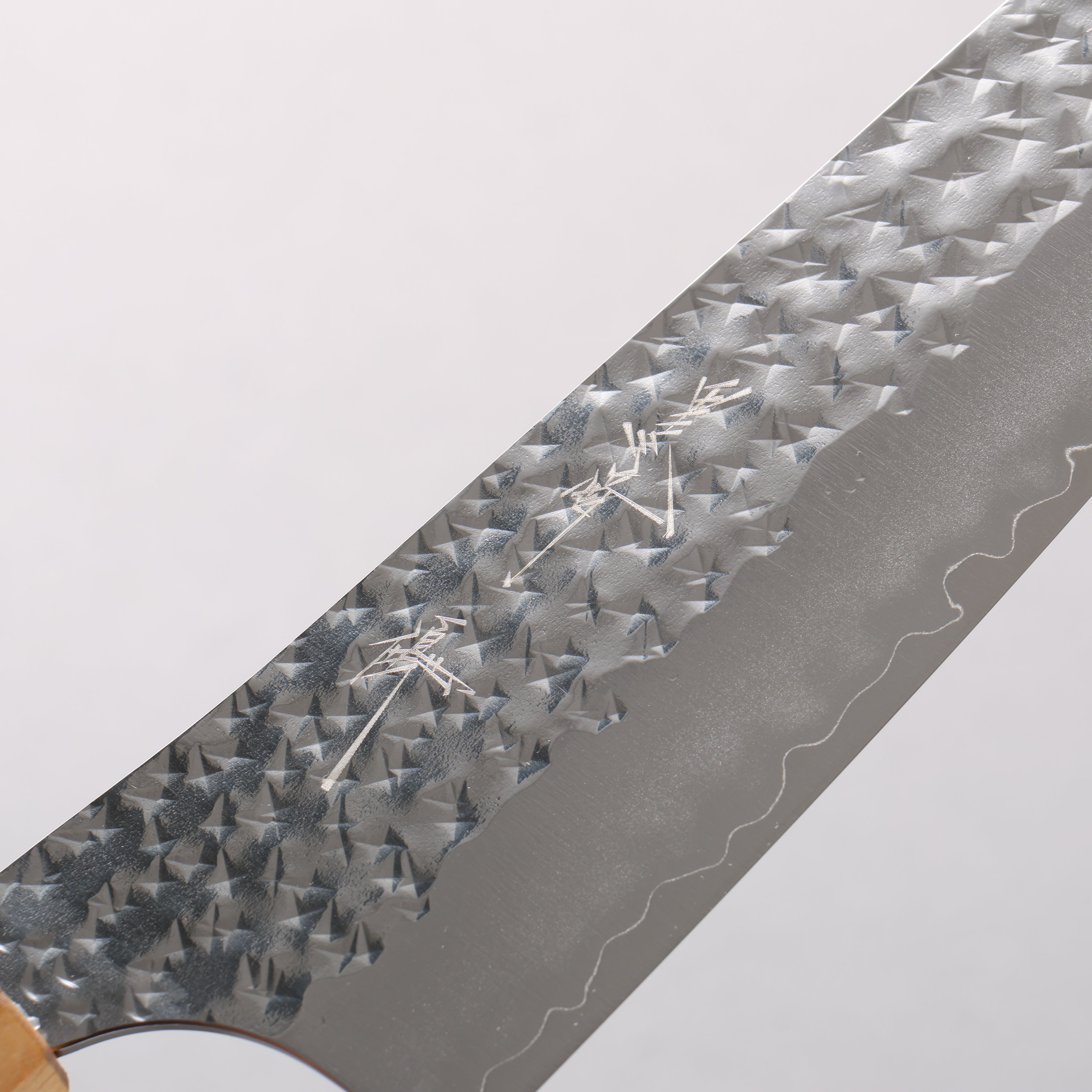 Yu Kurosaki Senko Ei SG2 Hammered Bunka 170mm Olive Tree(Turquoise Ring) Handle - Seisuke Knife