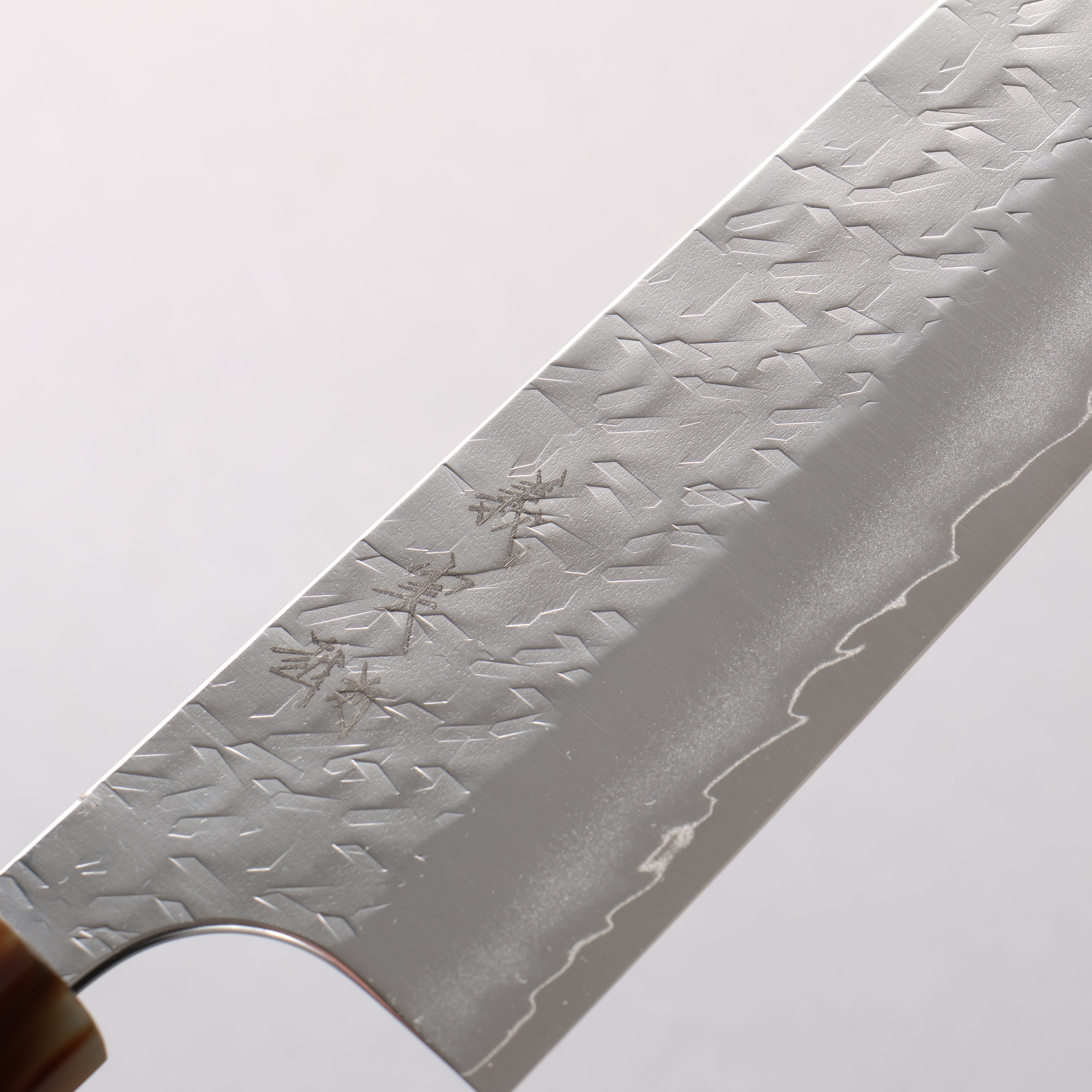 Yoshimi Kato Hyo SG2 Hammered Bunka 170mm Cocobolo (ferrule: White Water Buffalo Horn) Handle