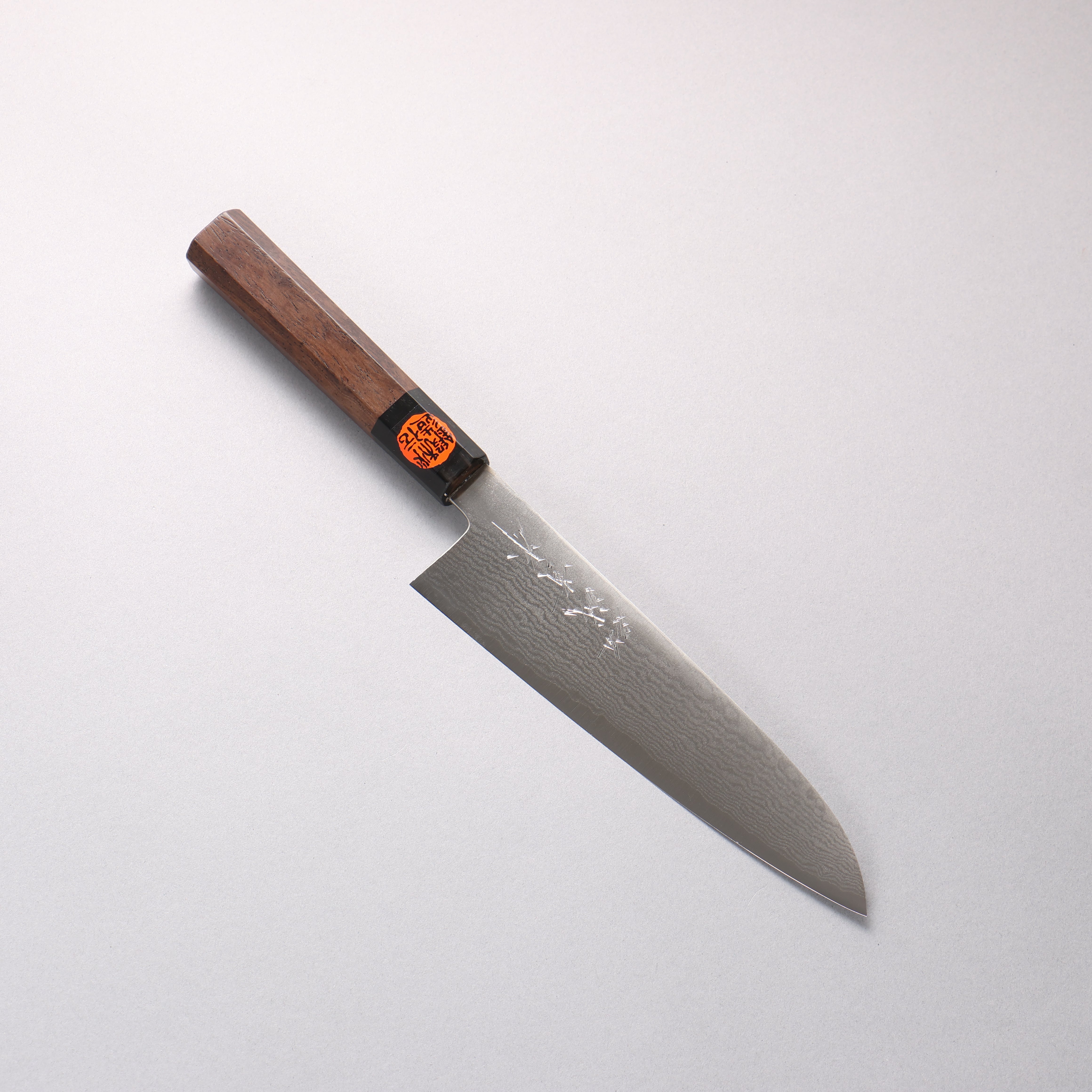 Shigeki Tanaka Sword Type VG10 Damascus Gyuto 180mm Walnut Handle