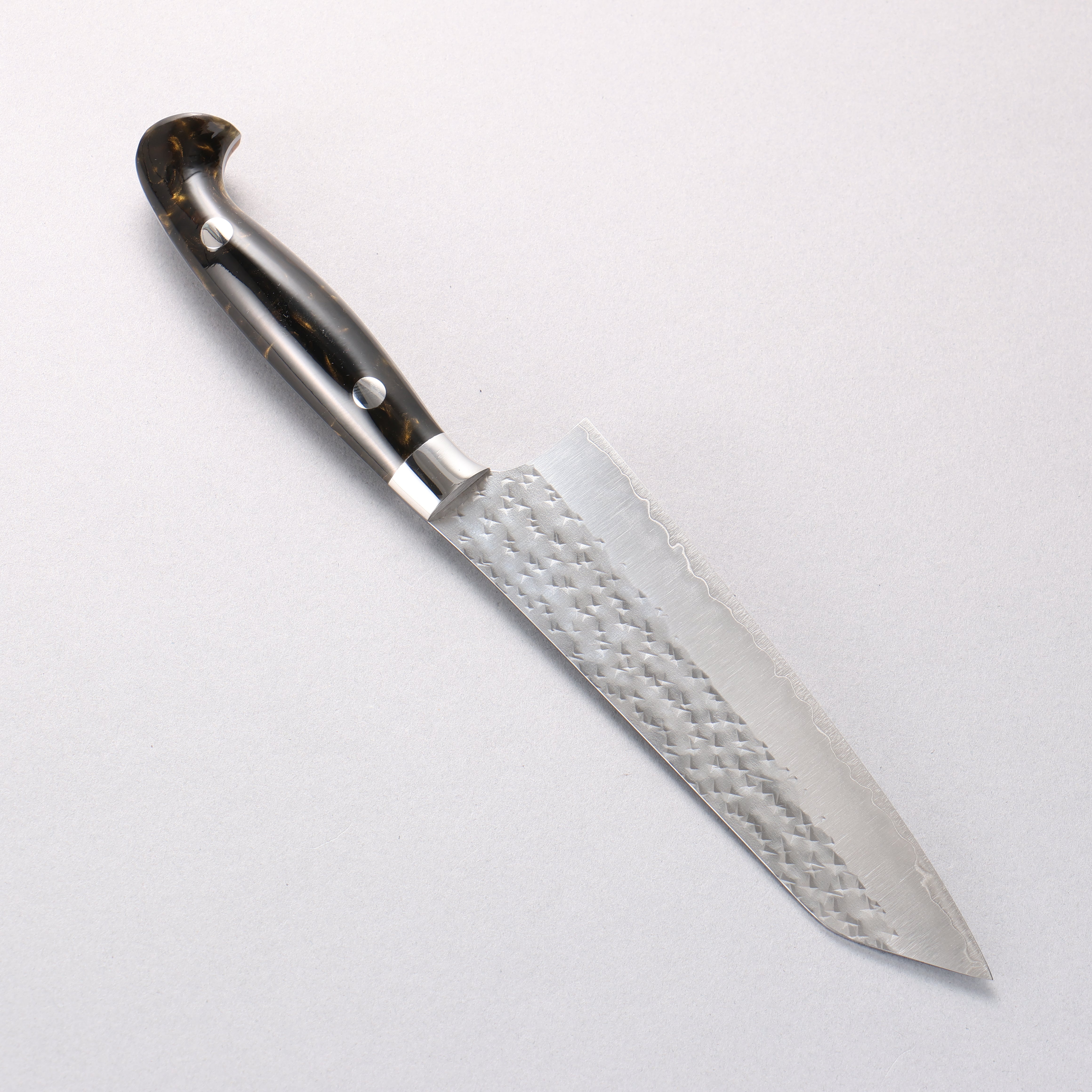 Yu Kurosaki Senko Ei SG2 Hammered Small Bunka 150mm Brown Black Acrylic Handle