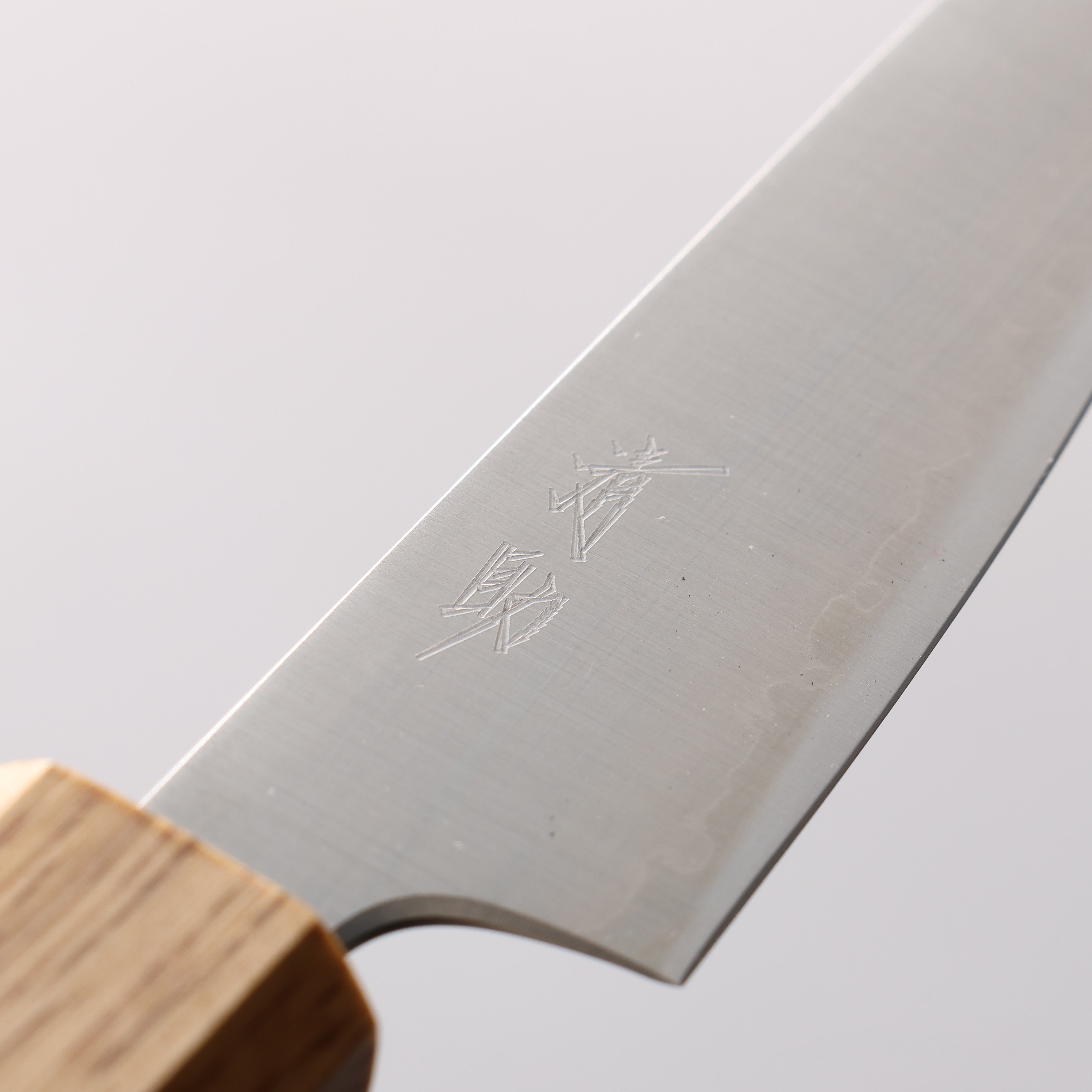 Seisuke Silver Steel No.3 Migaki Paring 80mm White Oak Handle