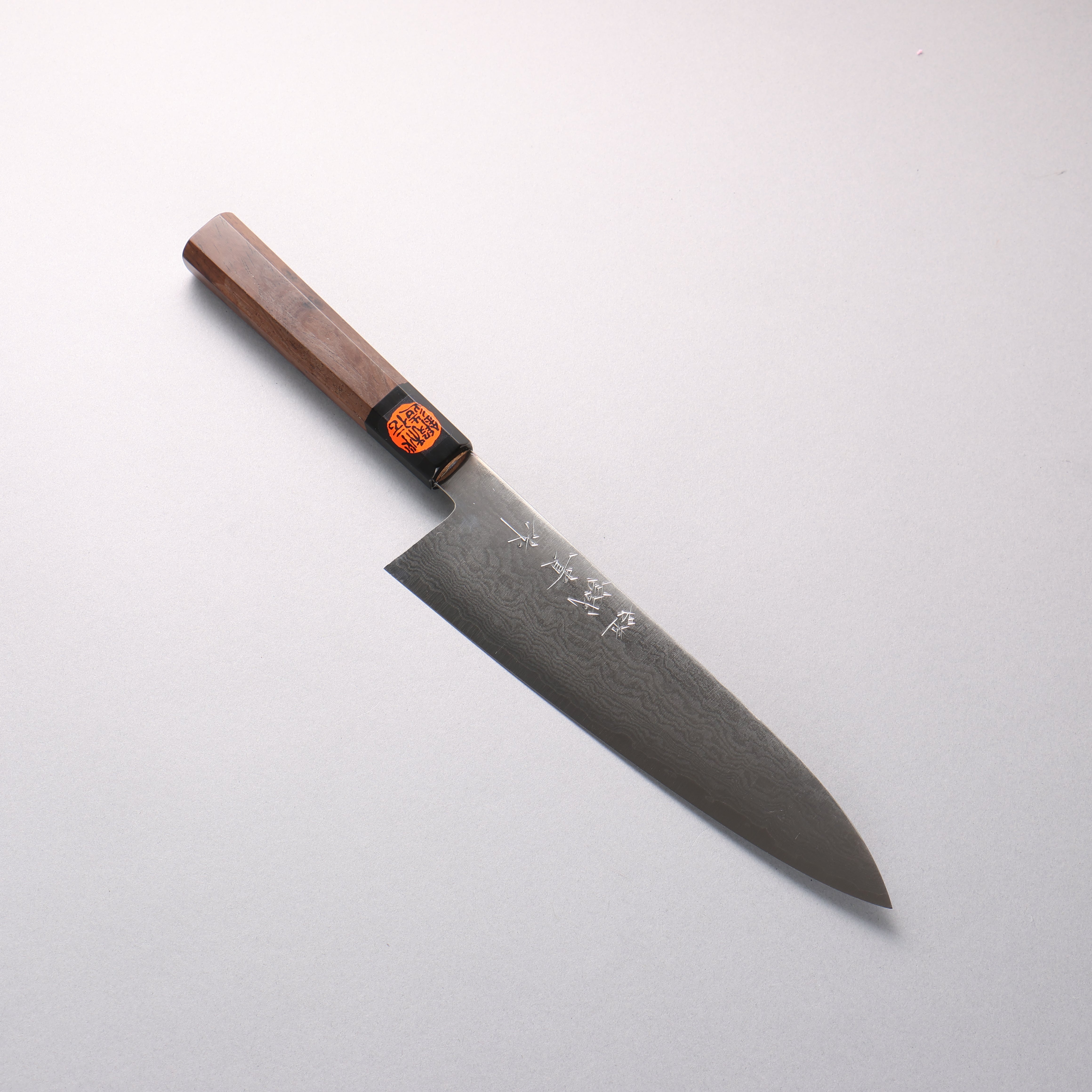 Shigeki Tanaka VG10 Damascus Gyuto 210mm Walnut Handle