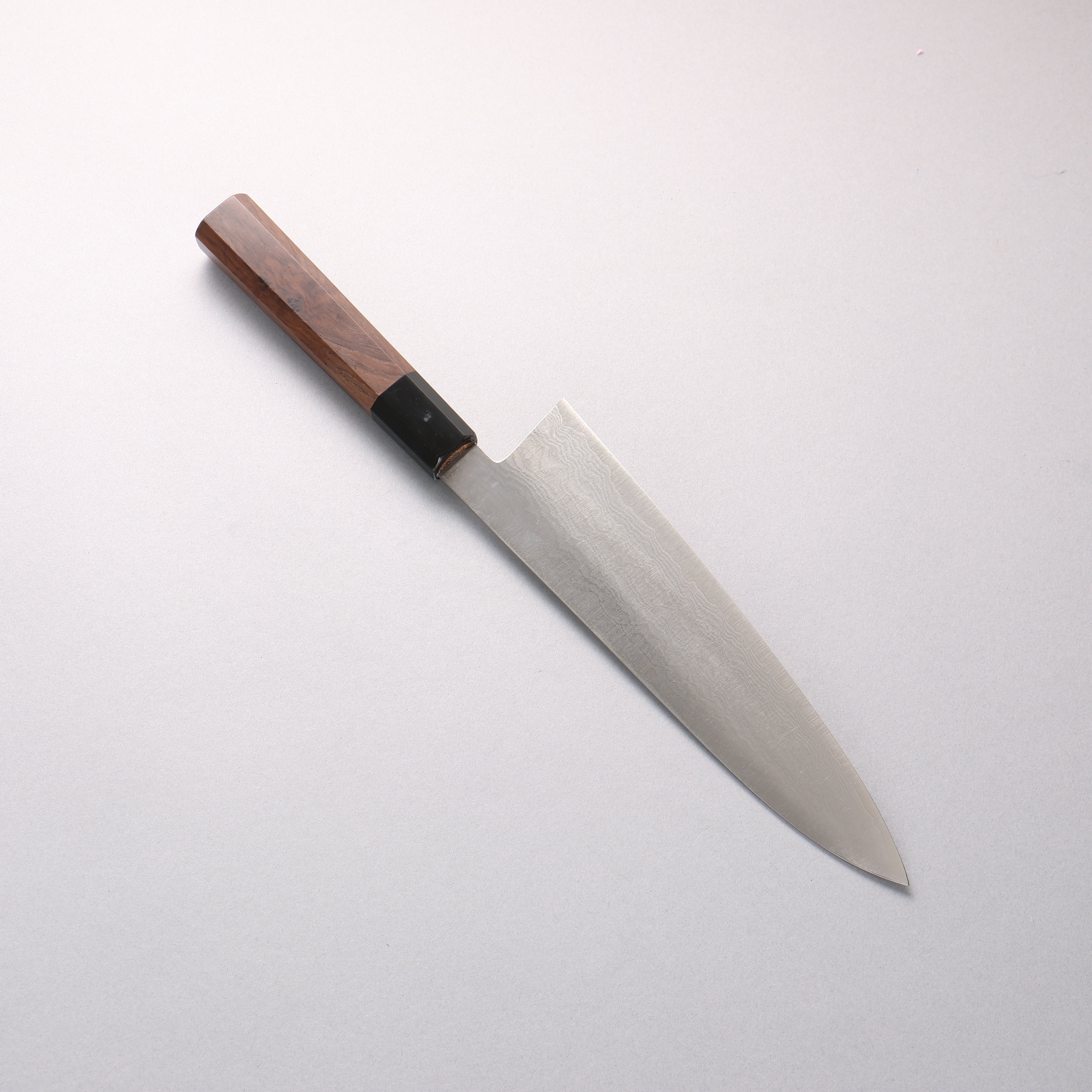 Shigeki Tanaka VG10 Damascus Gyuto 210mm Walnut Handle