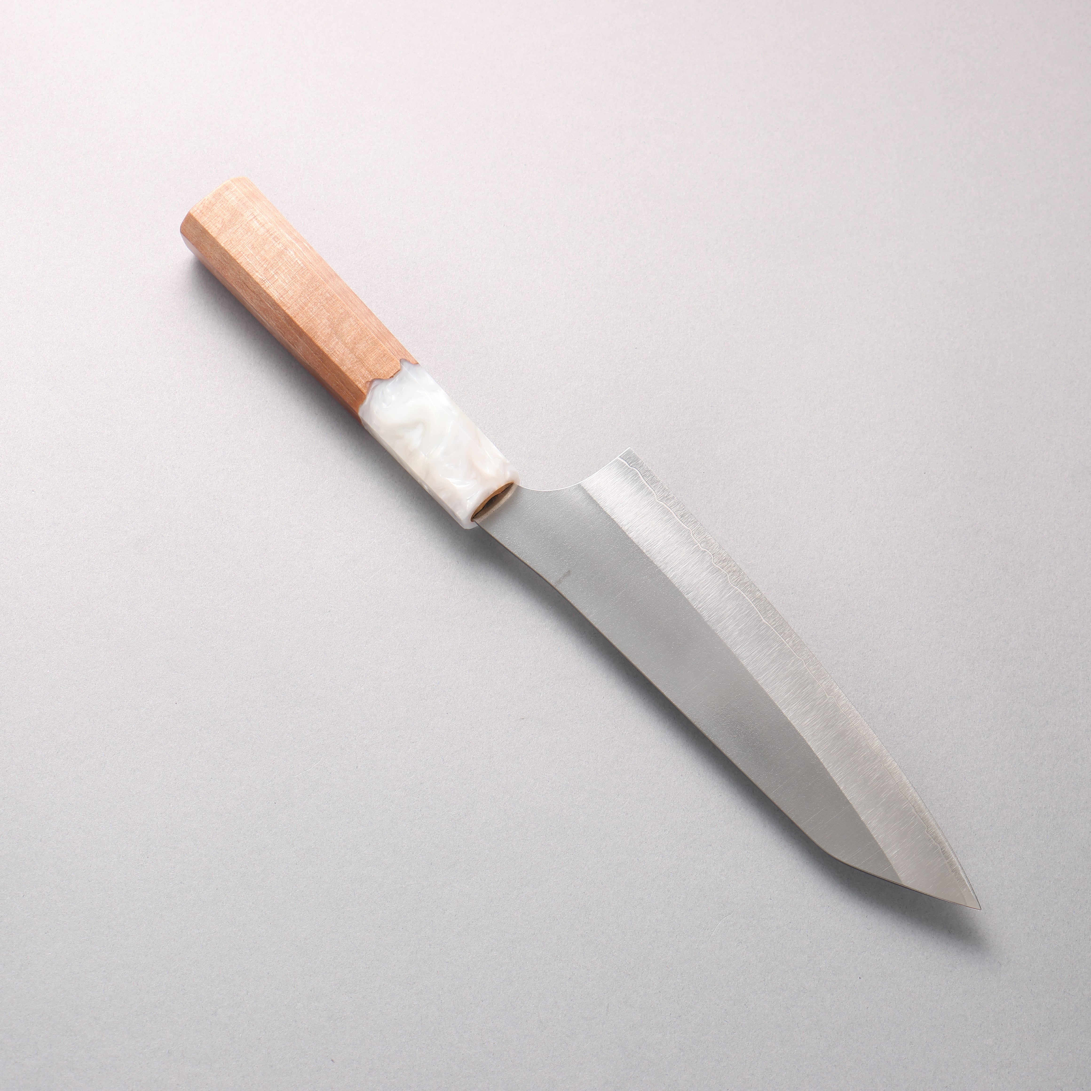 Yu Kurosaki New Gekko VG-XEOS Bunka 170mm Resin Coated Birch & White Resin Handle - Seisuke Knife