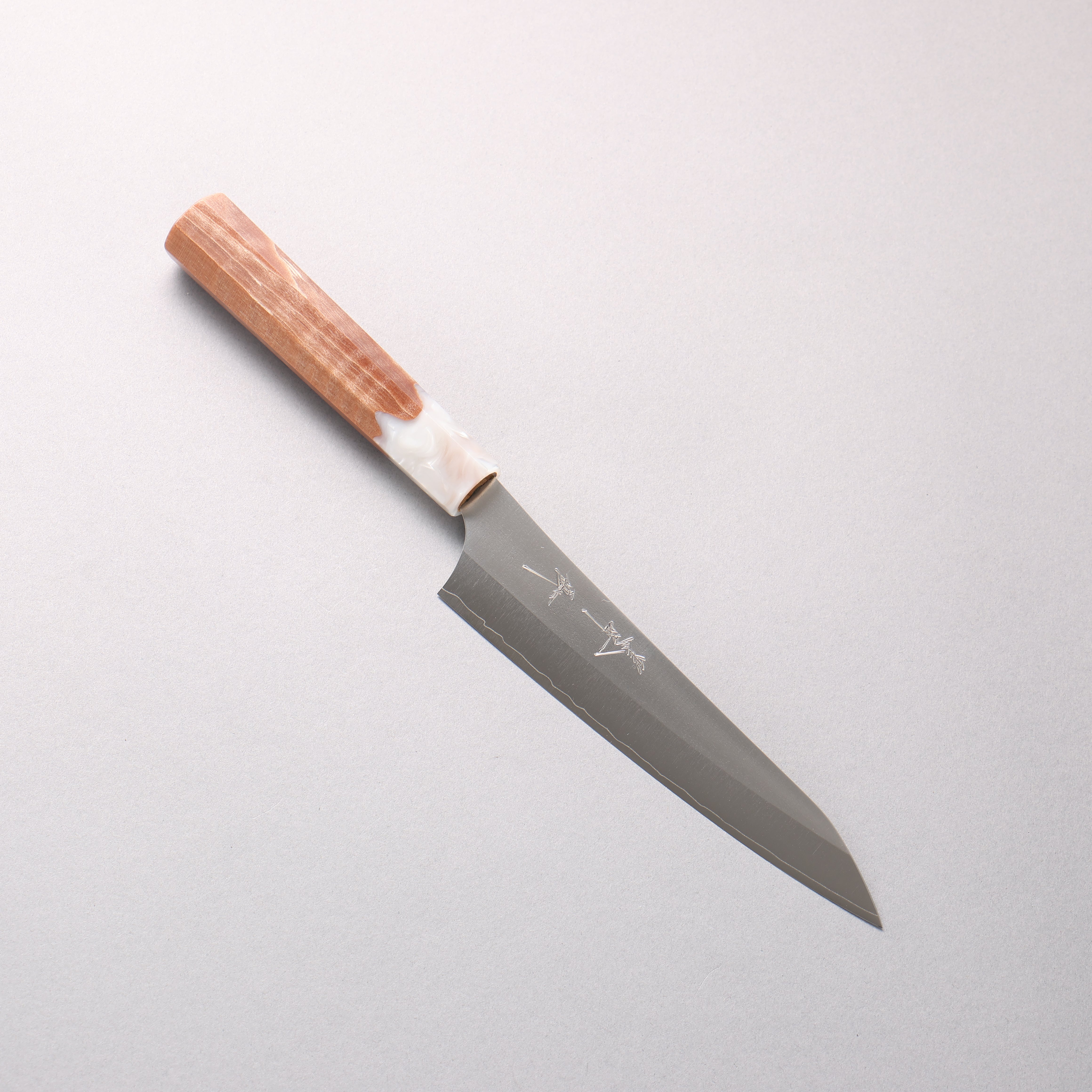 Yu Kurosaki New Gekko VG-XEOS Petty-Utility 150mm Resin Coated Birch Handle - Seisuke Knife