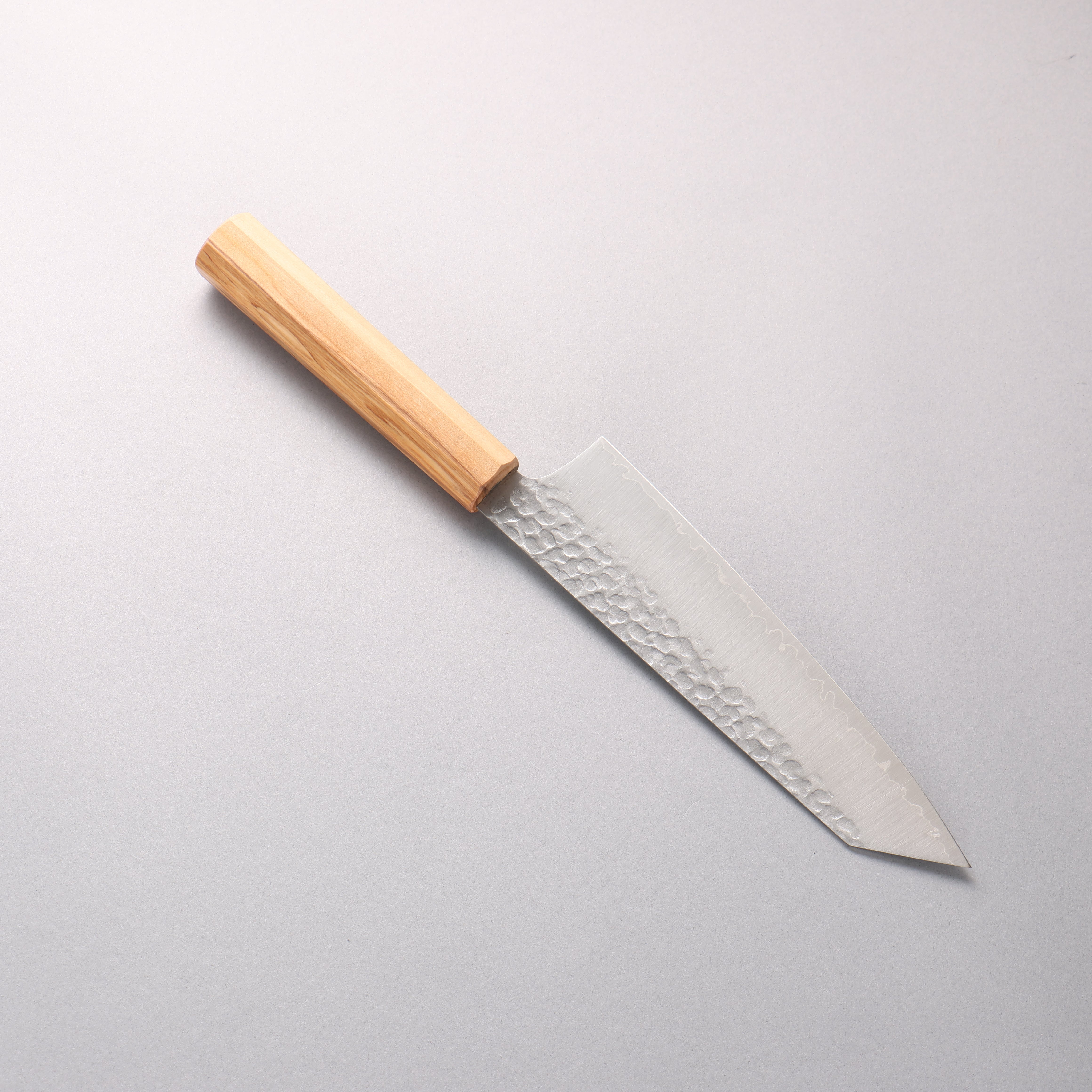 Oul VG10 Hammered Kiritsuke Gyuto 180mm Olive tree Handle - Seisuke Knife