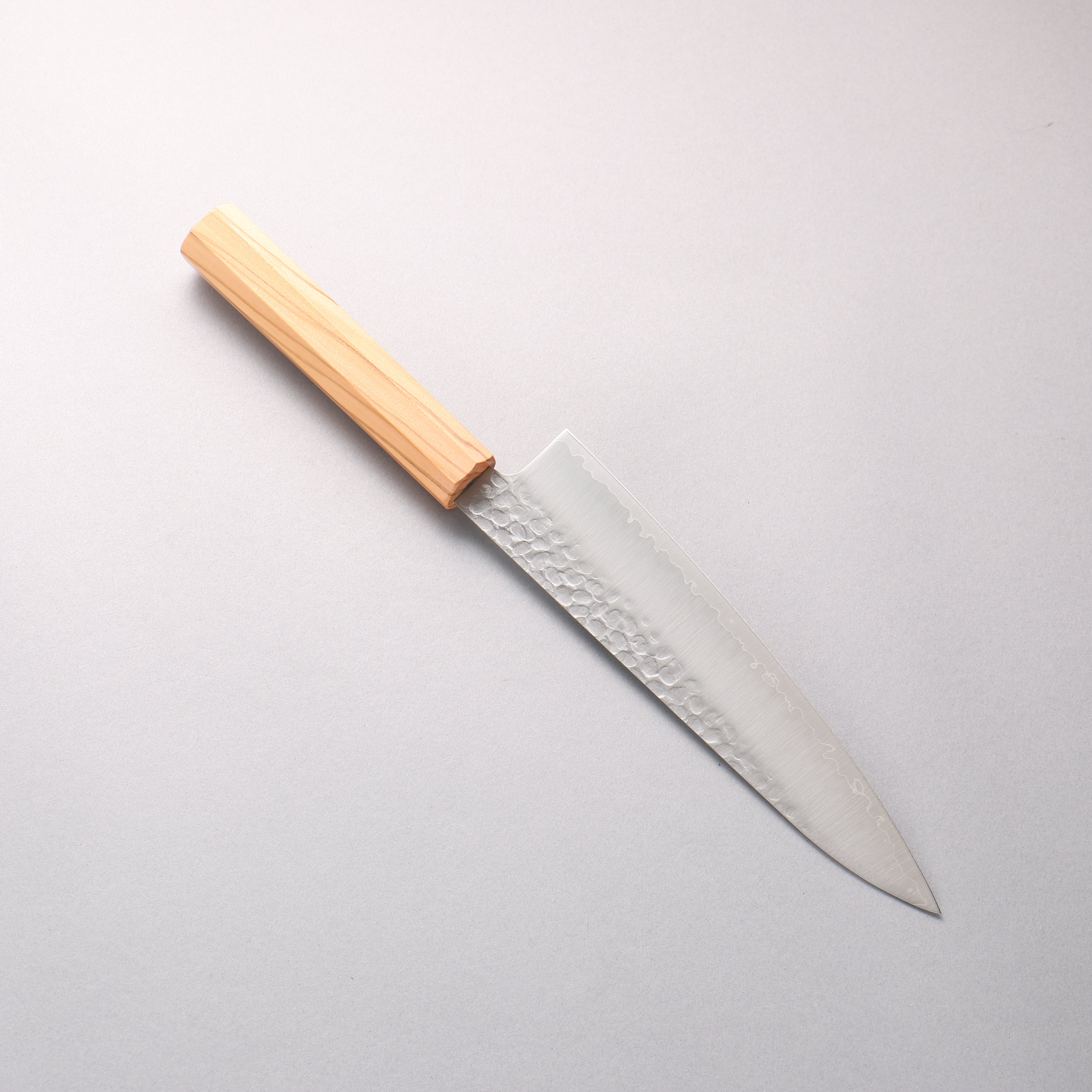Oul VG10 Hammered Gyuto 200mm Olive tree Handle - Seisuke Knife