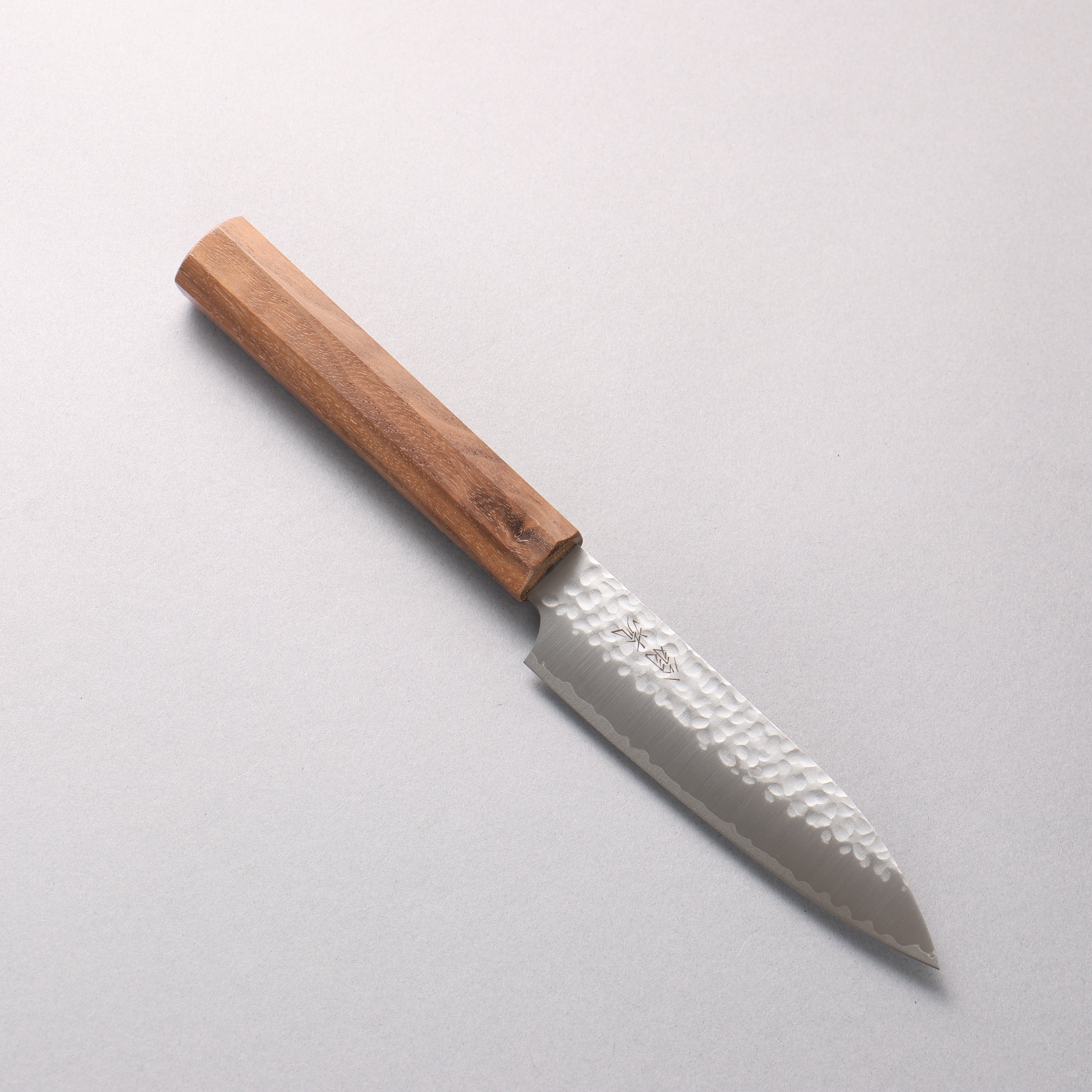 Oul VG10 Hammered Petty-Utility 120mm Walnut Handle - Seisuke Knife