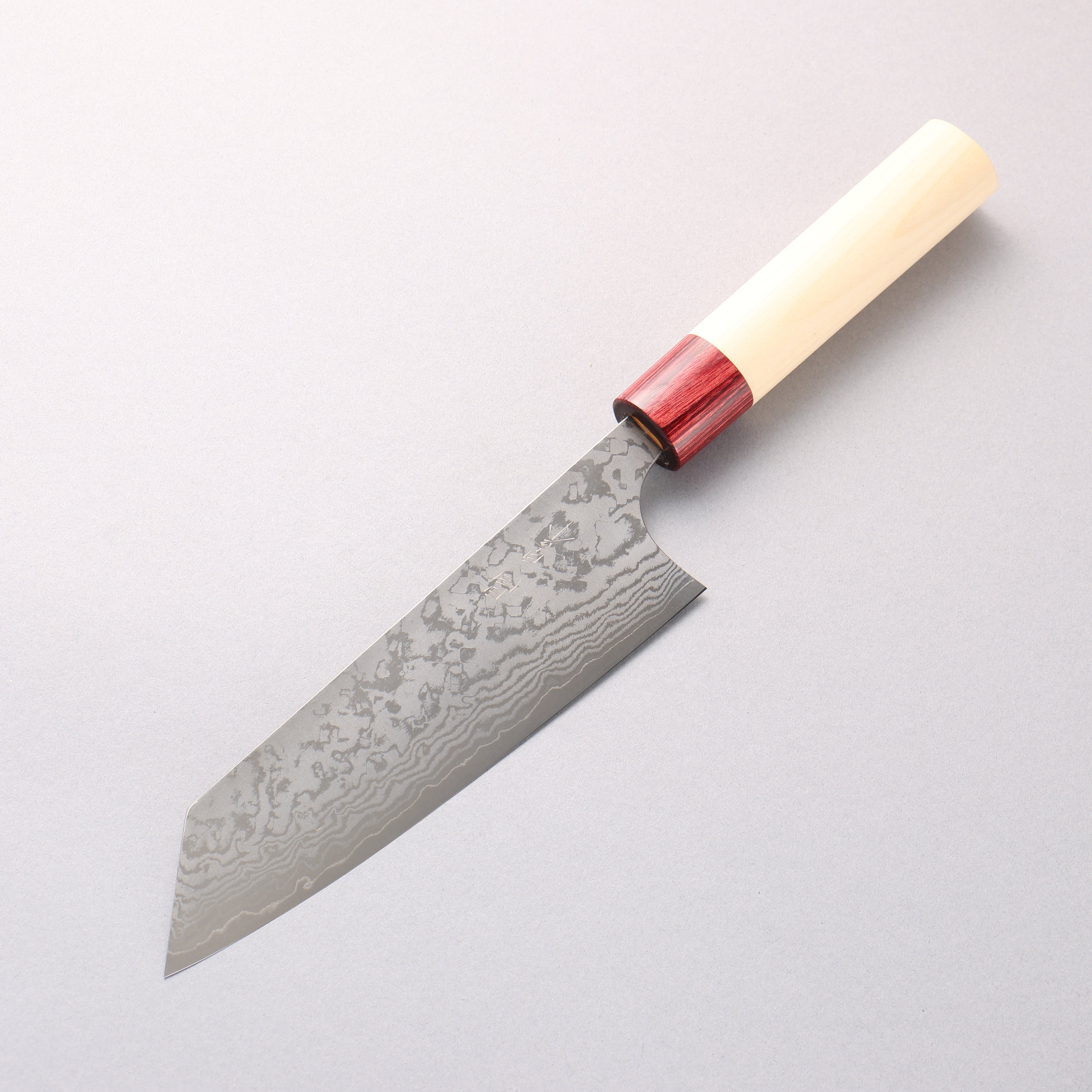 Masakage Kiri VG10 Damascus Bunka 170mm Magnolia Handle - Seisuke Knife