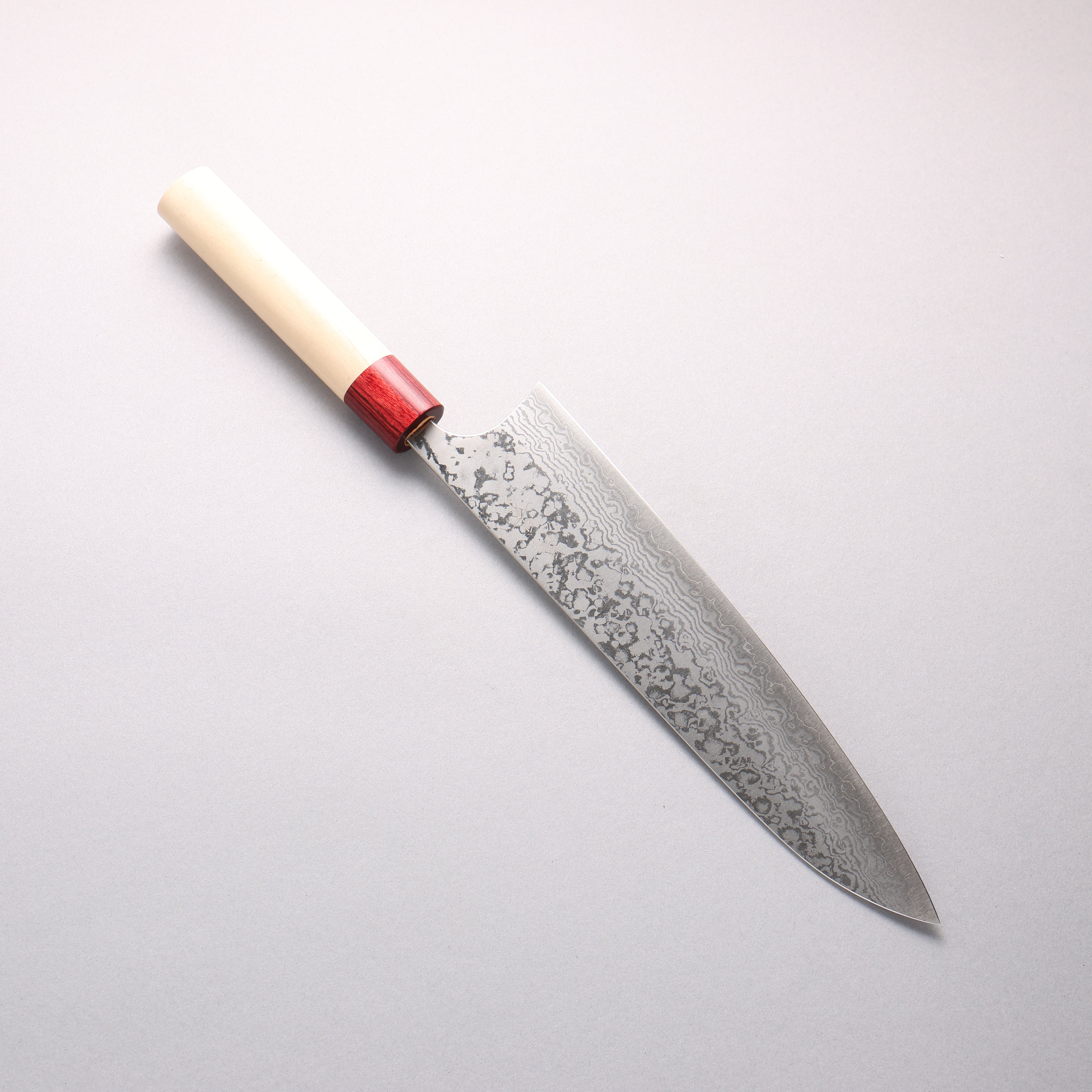 Masakage Kiri VG10 Damascus Gyuto 240mm Magnolia Handle