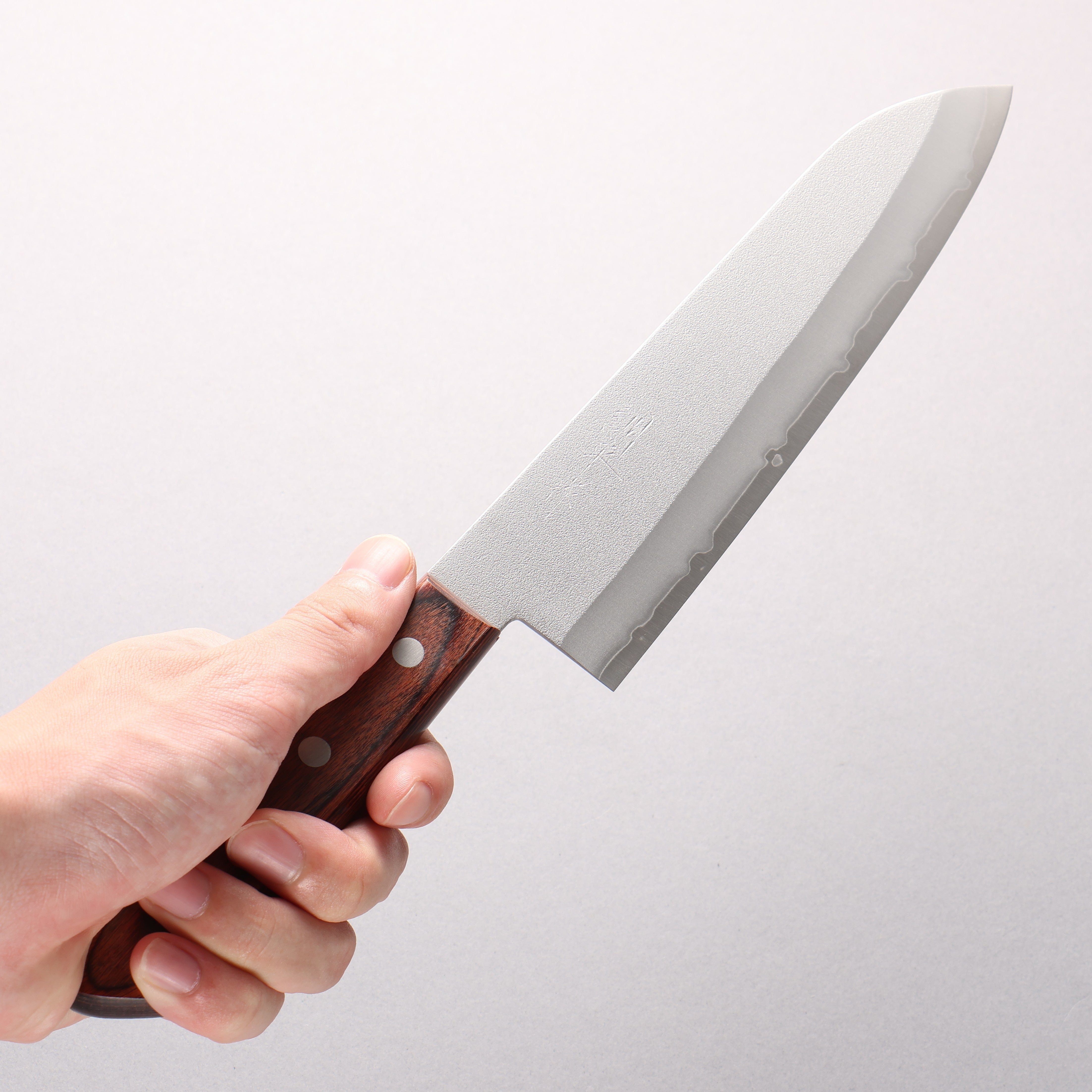 Kunihira VG1 Nashiji Gyuto 180mm Mahogany Handle - Seisuke Knife