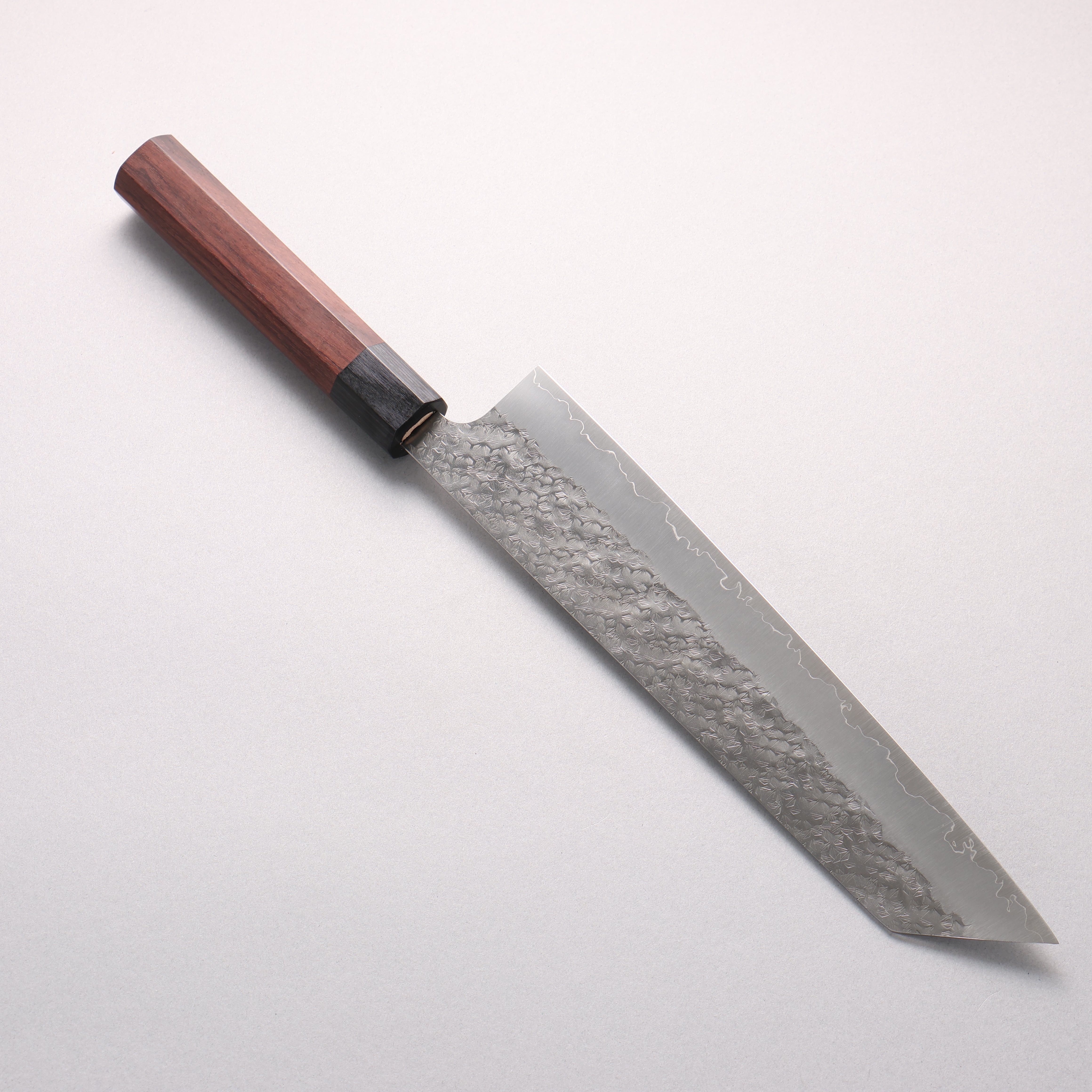 Makoto Kurosaki SG2 Hammered Bunka 240mm Rosewood (Ferrule: Black Pakka Wood) Handle