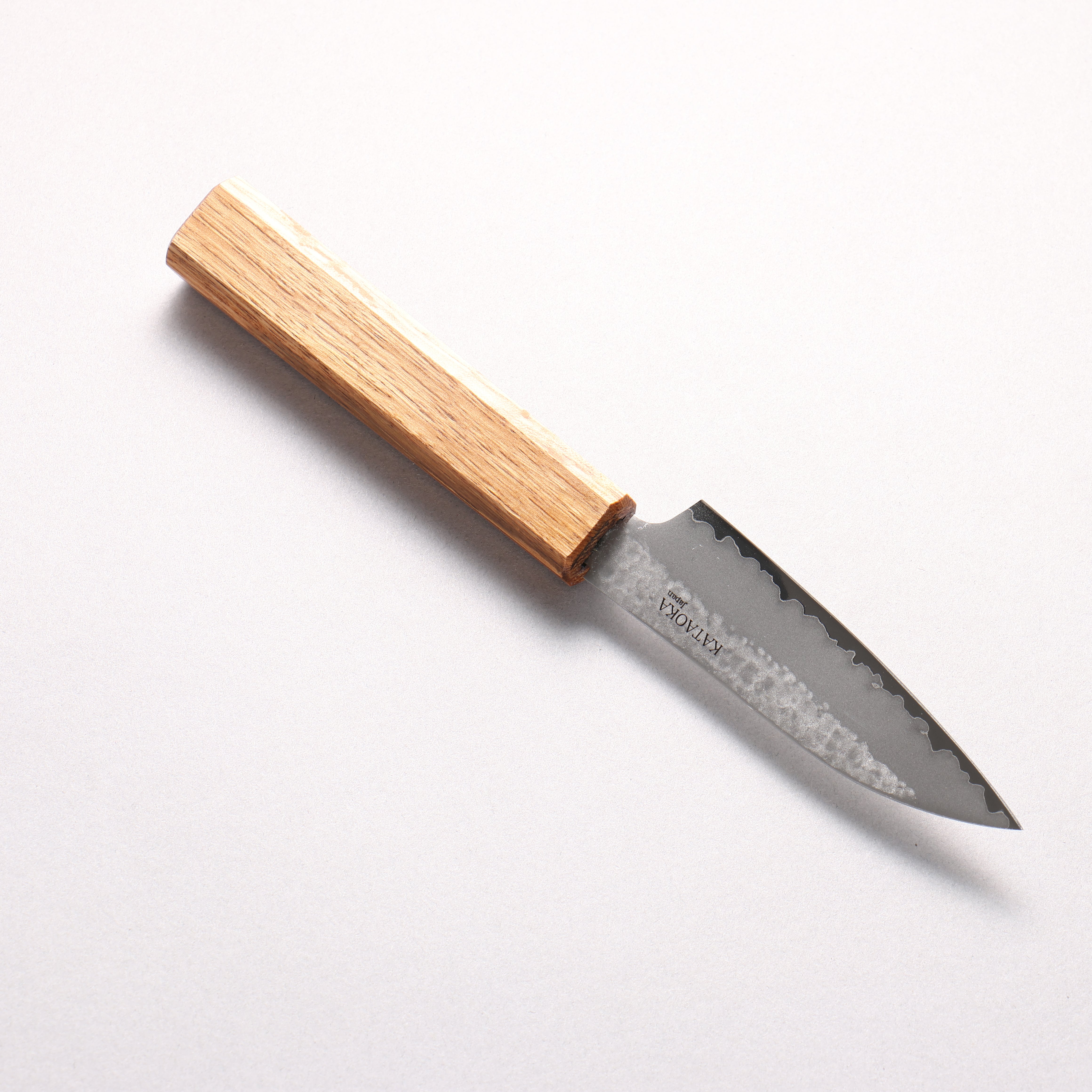 Sakai Takayuki VG5 Hammered Petty-Utility 90mm Oak Handle