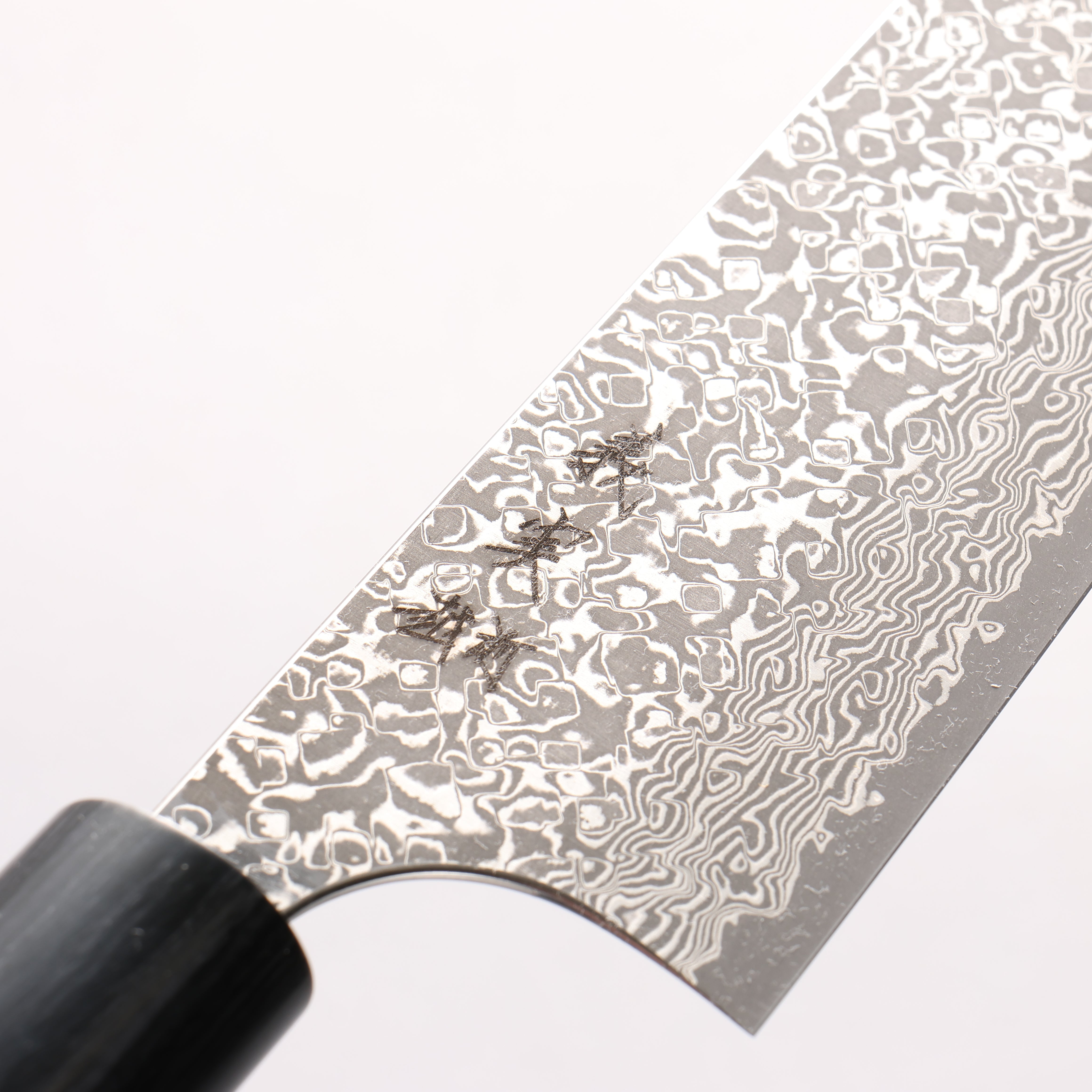 Yoshimi Kato VG10 Black Damascus Bunka 170mm Rosewood (ferrule: Black Pakka wood) Maru Handle