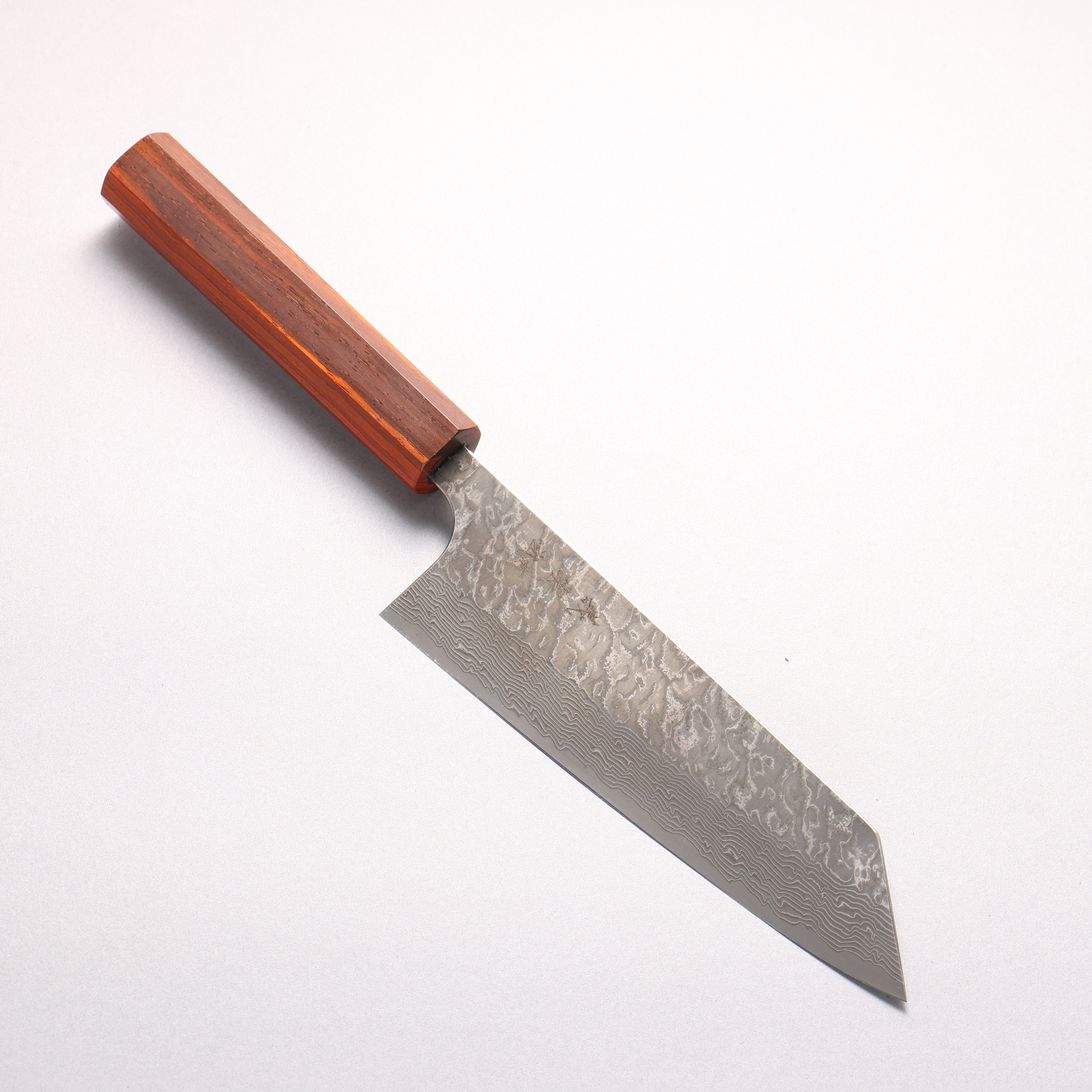 Yoshimi Kato VG10 Black Damascus Bunka 170mm Cocobolo Handle