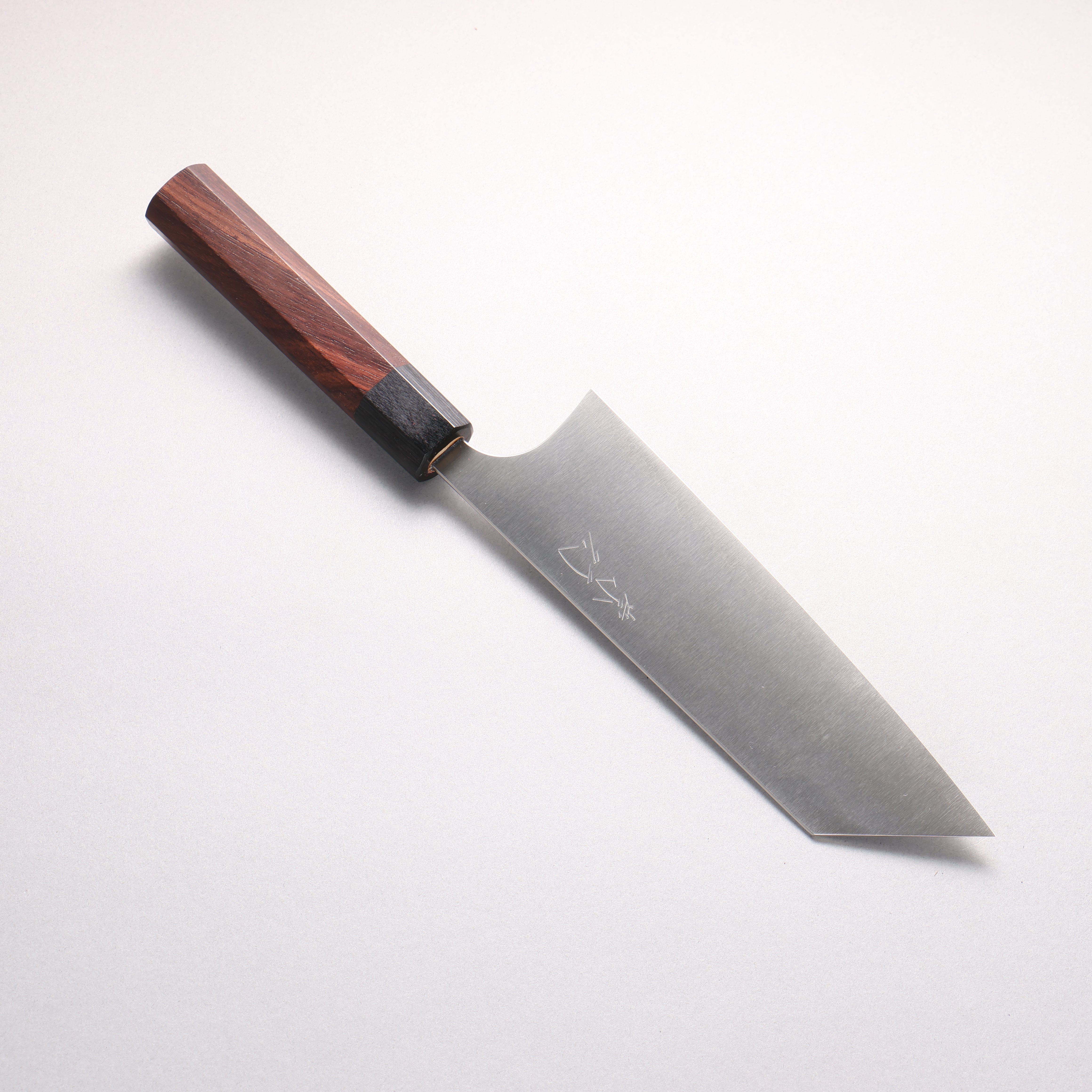 Shibata Takayuki Koutetsu SG2 Bunka 180mm Rosewood (Ferrule: Black Pakka Wood) Handle