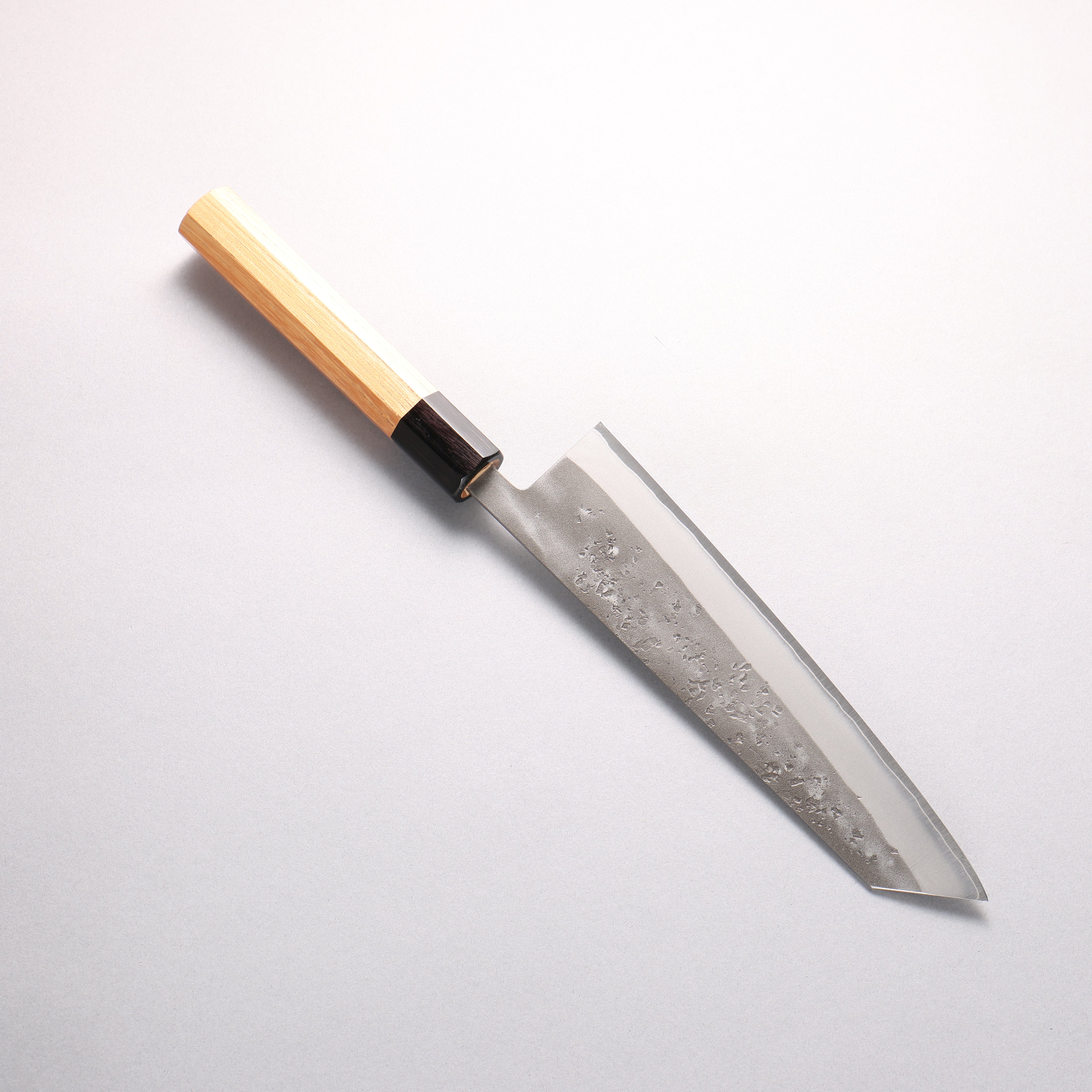 Oul SLD Nashiji Kiritsuke Gyuto 200mm Japanese Elm (Ferrule: Green Pakka Wood) Handle