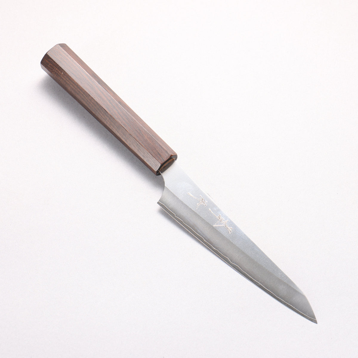 Yu Kurosaki Gekko VG-XEOS Petty-Utility 130mm Ebony Wood (ferrule: White Water Buffalo Horn) Handle - Seisuke Knife