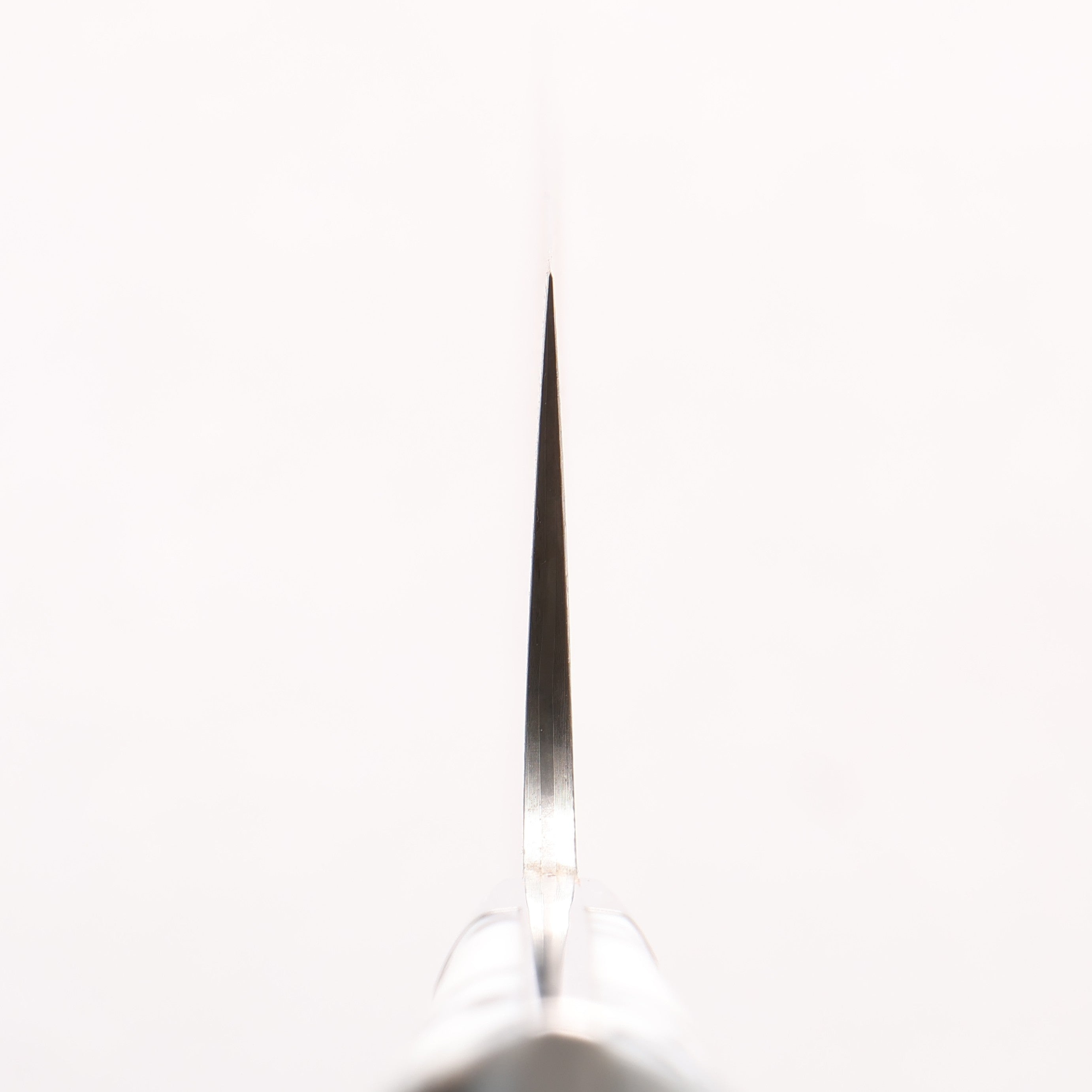Takeshi Saji SG2 Black Damascus Nakiri 165mm White and Black Marble Acrylic Handle
