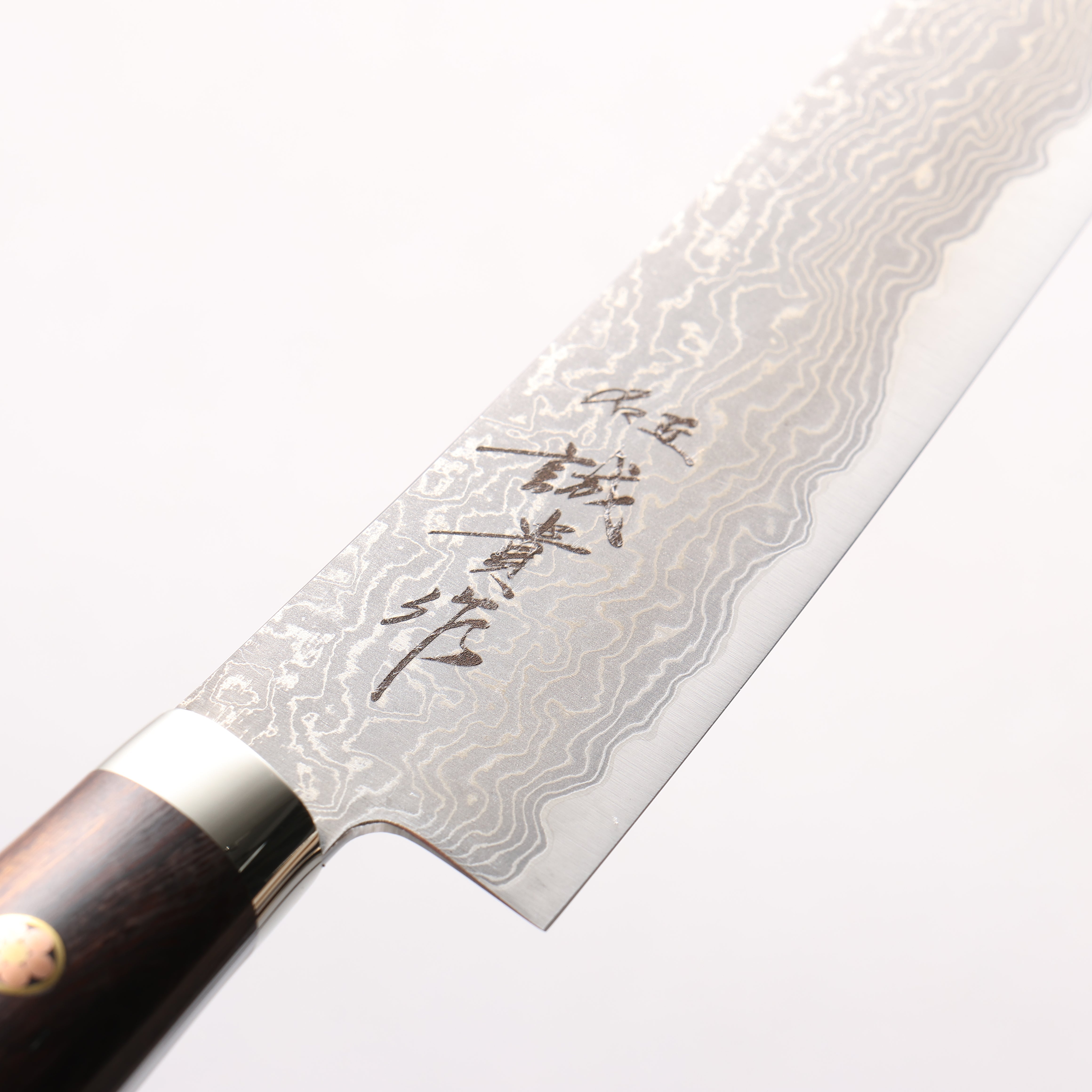 Shigeki Tanaka SG2 Damascus Petty-Utility 150mm Ironwood Handle - Seisuke Knife