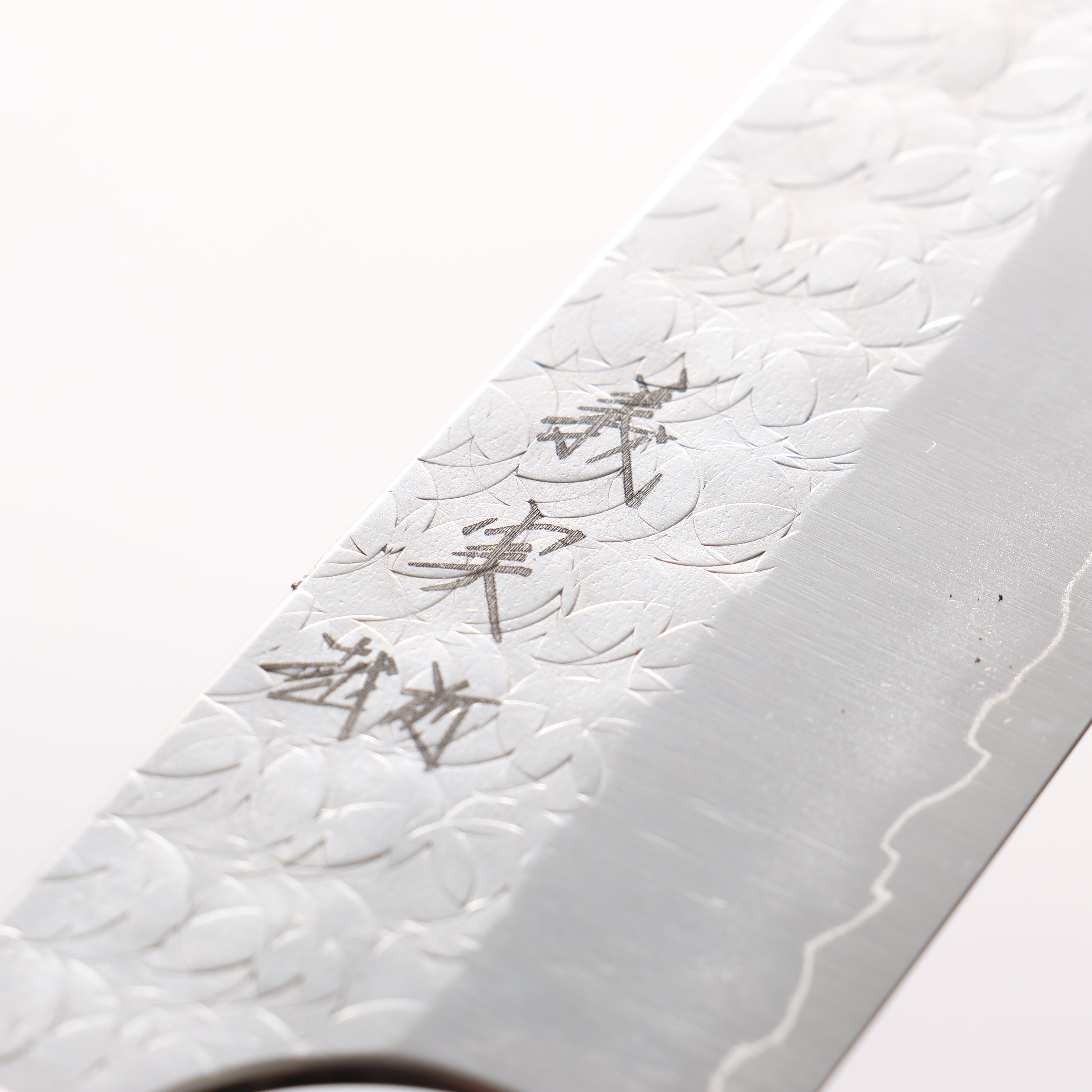 Yoshimi Kato Minamo SG2 Hammered Kiritsuke Sujihiki 270mm Olive Tree (ferrule: Red Turquoise) Handle