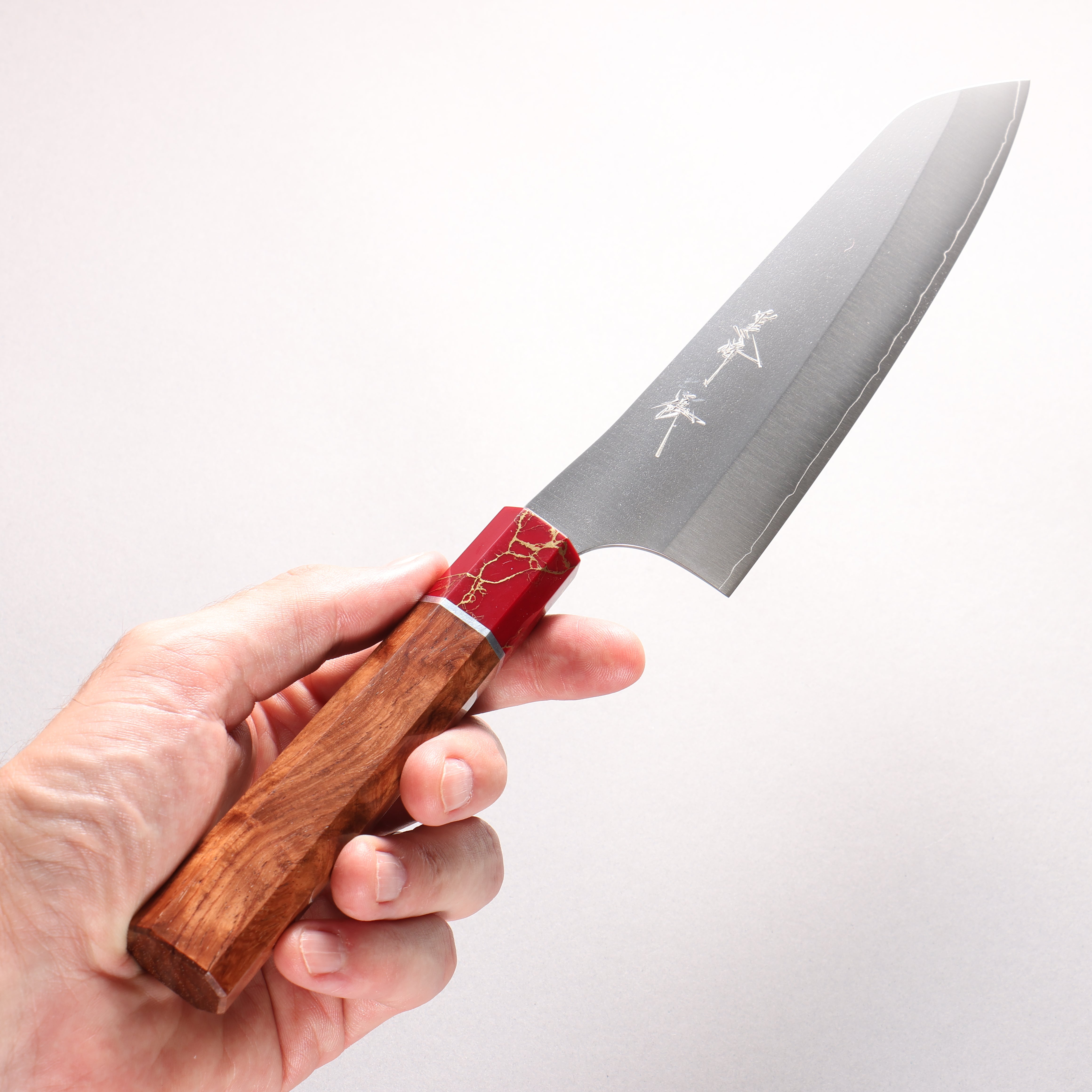 Yu Kurosaki Gekko VG-XEOS Bunka 170mm Rosewood (Ferrule: Red Turquoise) Handle