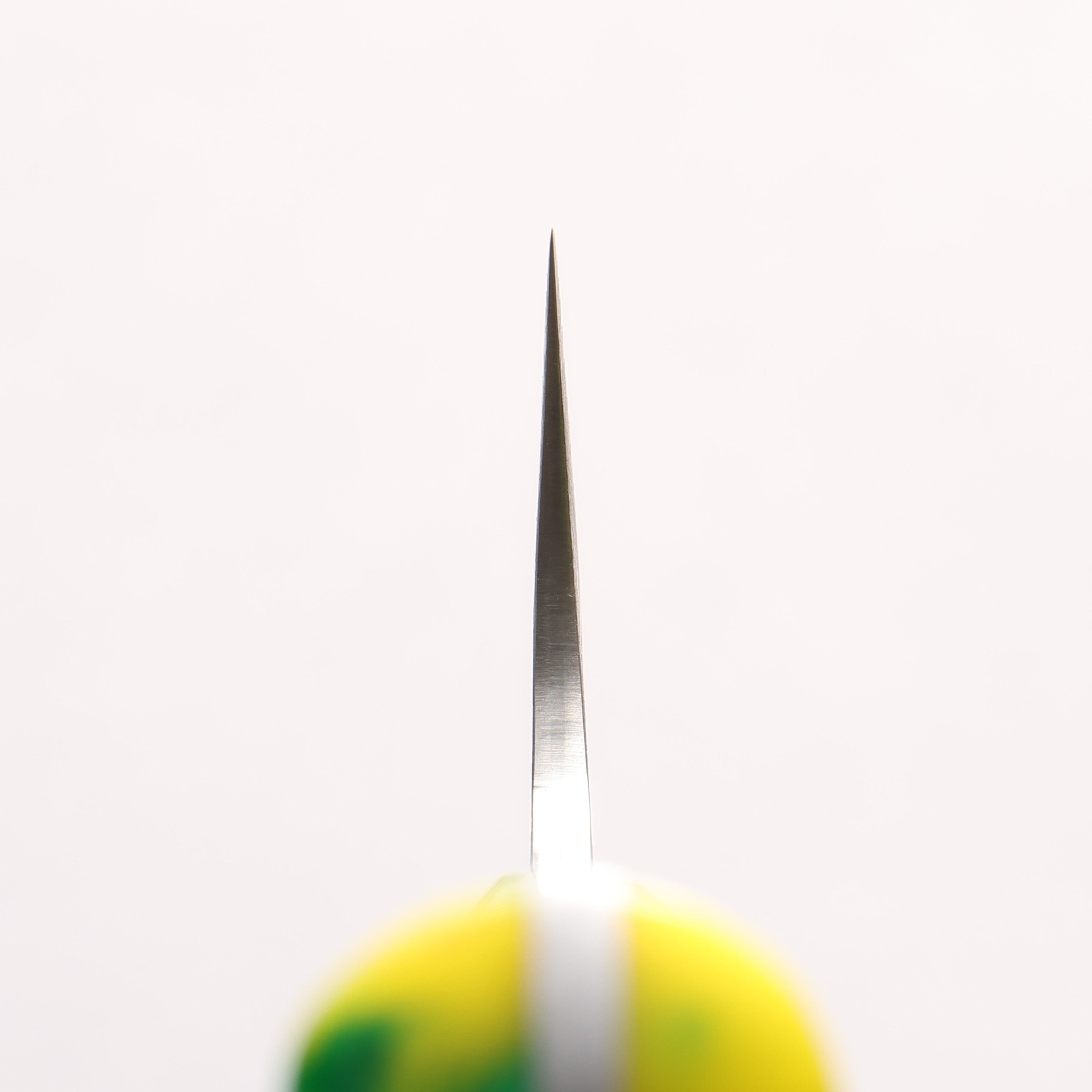 Takeshi Saji SG2 Black Damascus Santoku 180mm Green Yellow Acrylic Handle