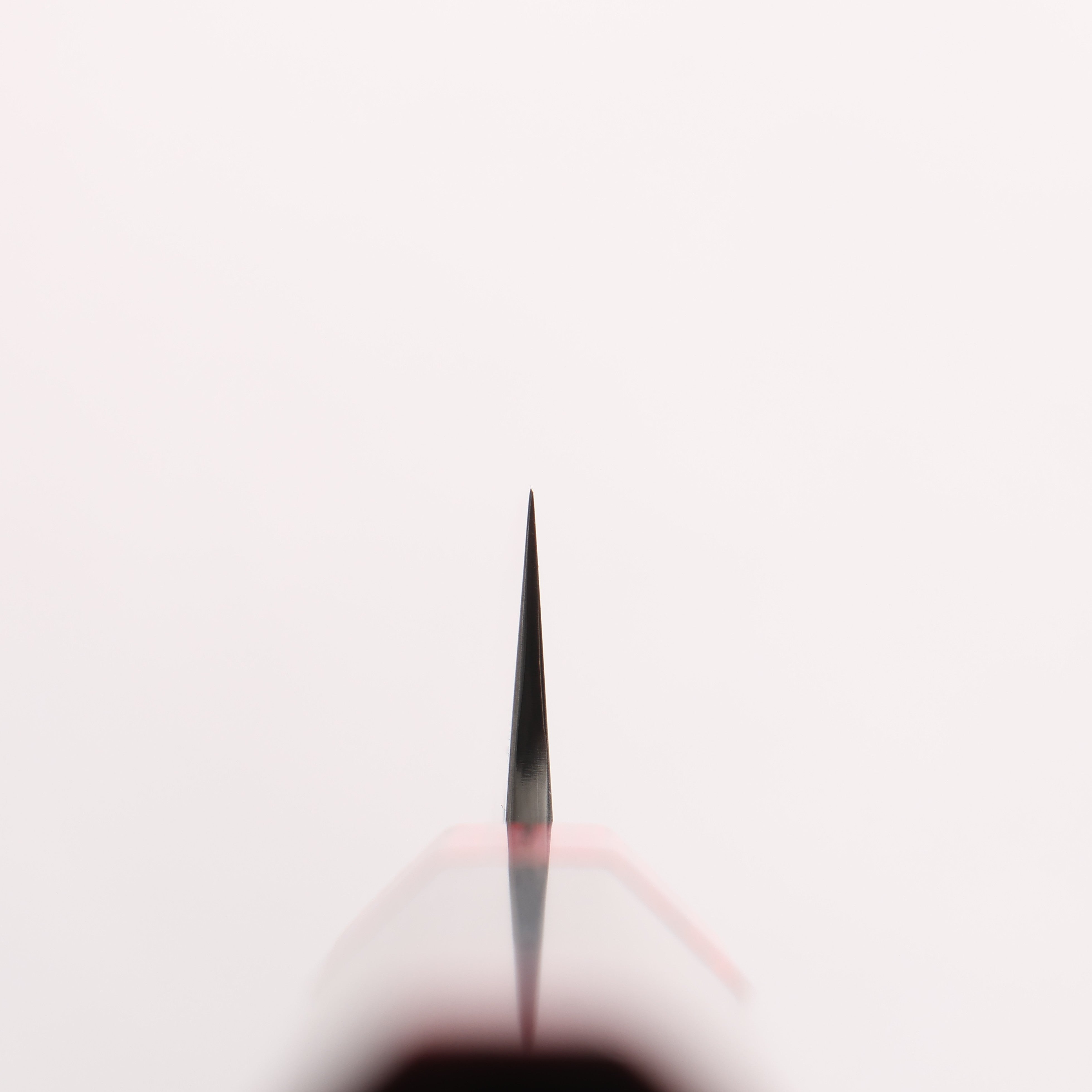 Makoto Kurosaki Kaen Coreless Hammered Damascus Petty-Utility 135mm Ebony Wood(With Double Red Pakka wood) Handle