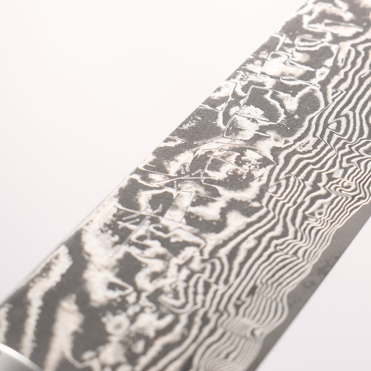 Takeshi Saji SG2 Black Damascus Petty-Utility 150mm Blue Marble Acrylic Handle