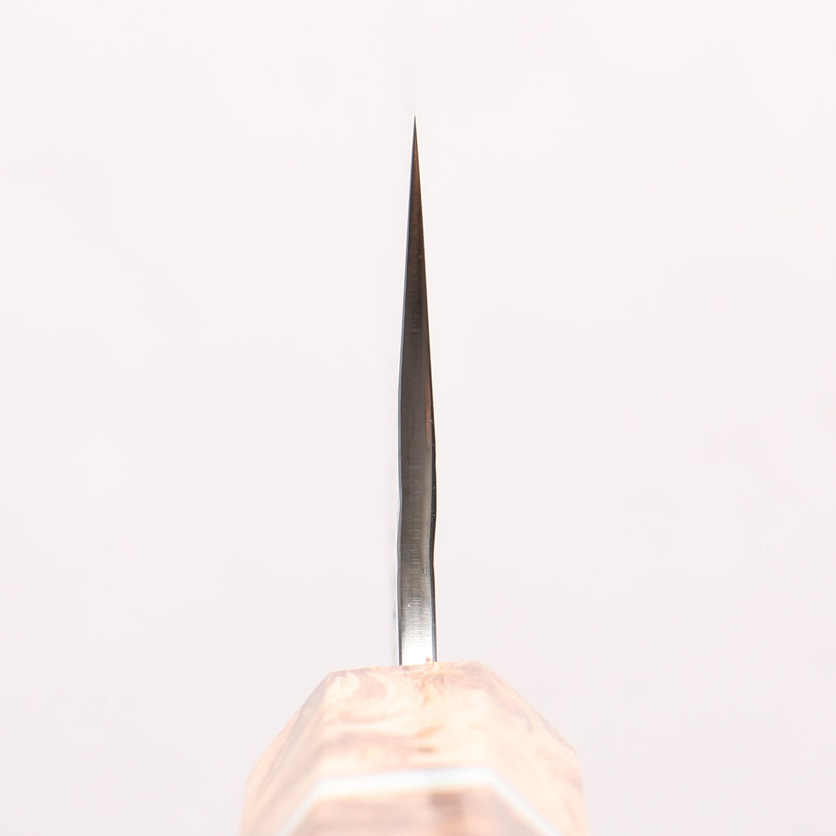 Yu Kurosaki Senko SG2 Hammered Small Bunka 150mm Brown Stabilized Wood (White Ring) Handle