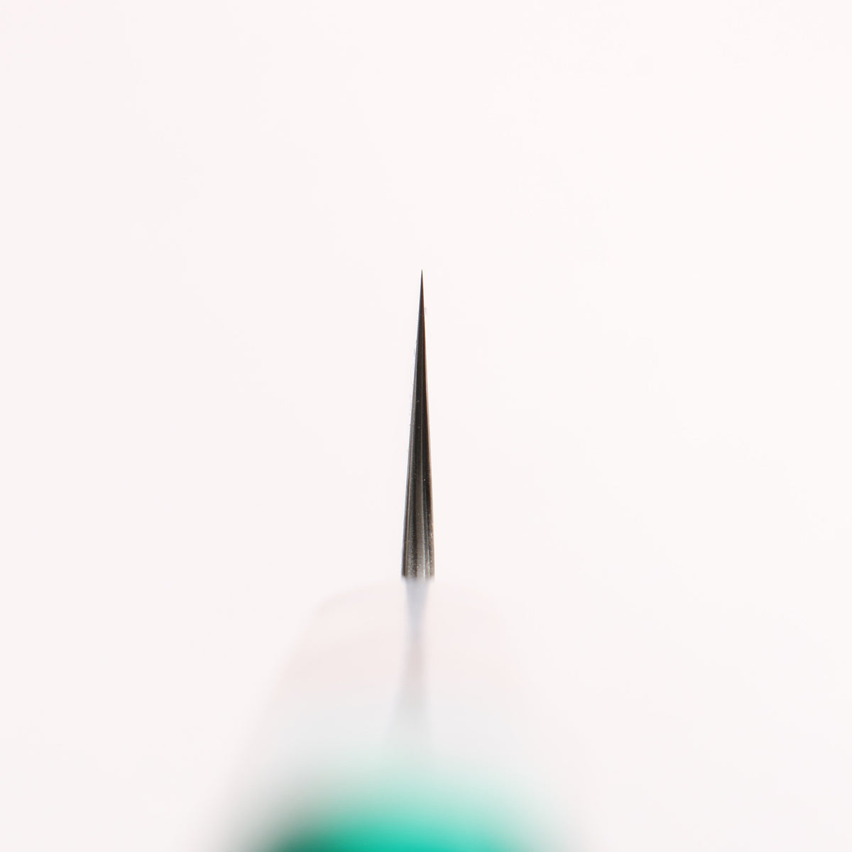 Yoshimi Kato SG2 Black Damascus Kiritsuke Petty-Utility 120mm Stabilized Birch with Emerald Green Resin Handle